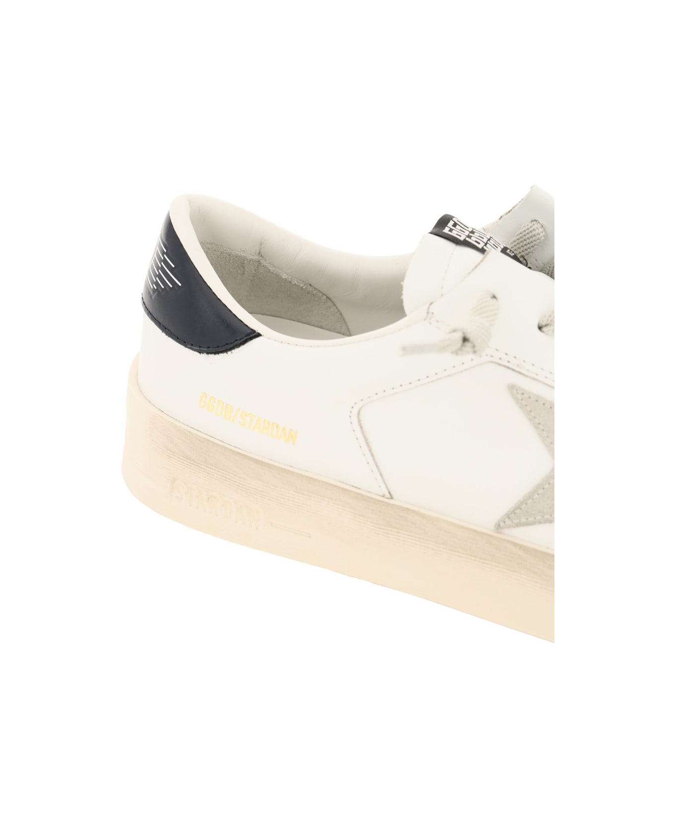 Golden Goose Stardan Sneakers - WHITE ICE BLACK (White)