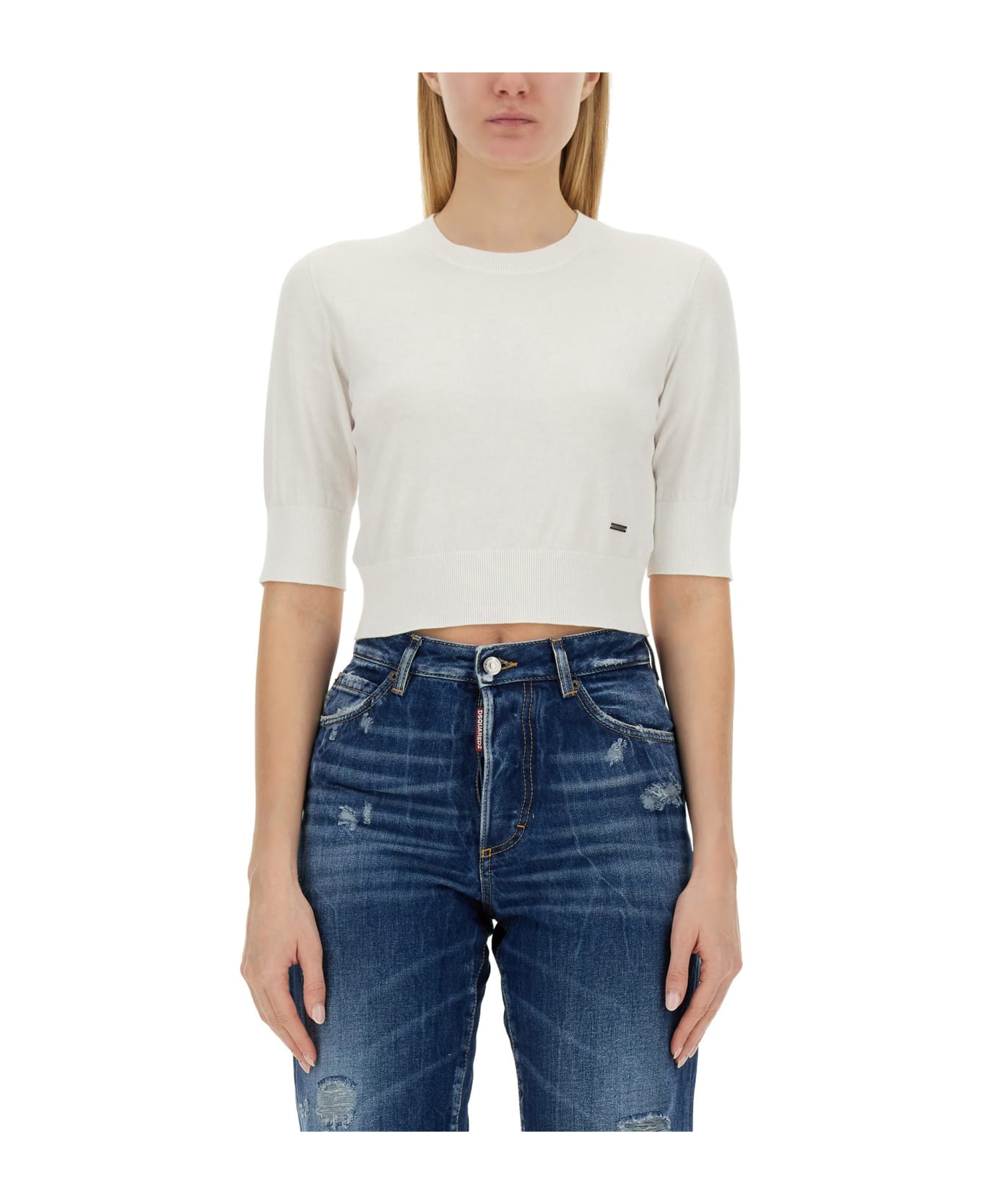 Dsquared2 Cropped Shirt