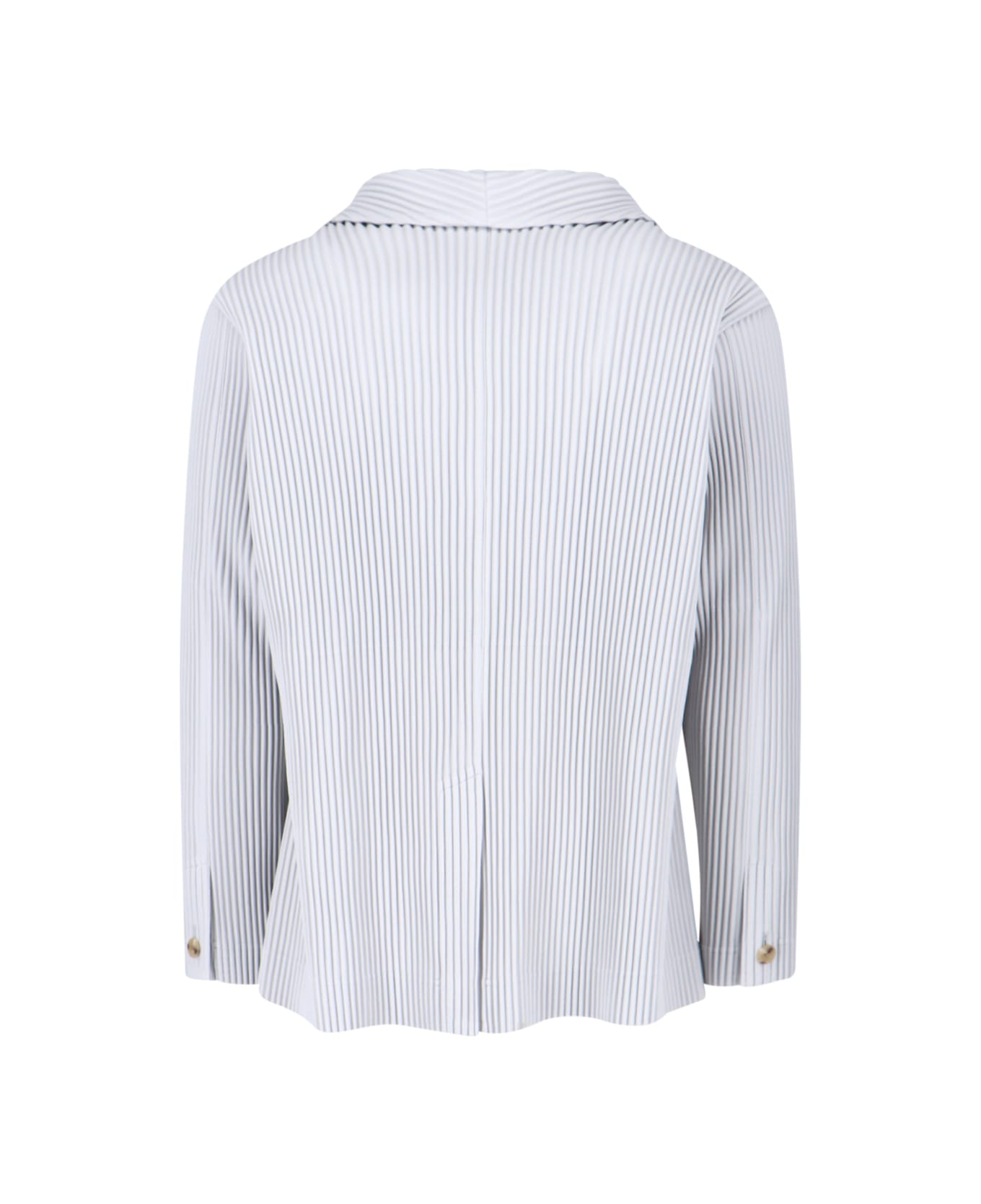 Homme Plissé Issey Miyake 
basics
 Blazer - Gray