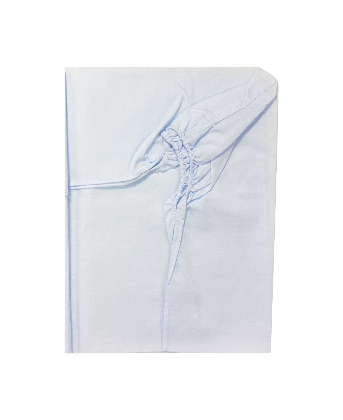 Piccola Giuggiola Cotton Sheet - Light blue