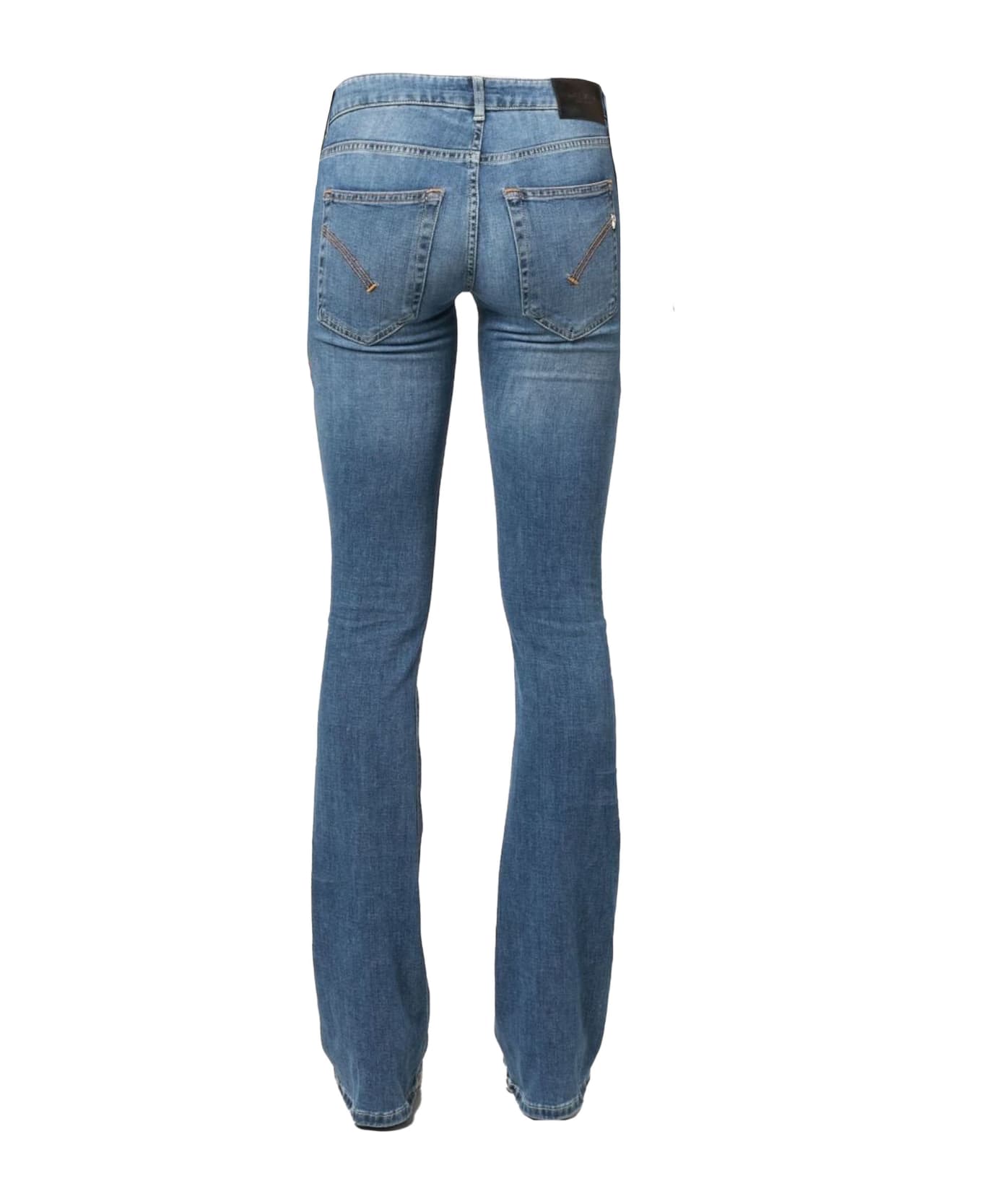 Dondup Indigo Blue Stretch-cotton Jeans - Blue