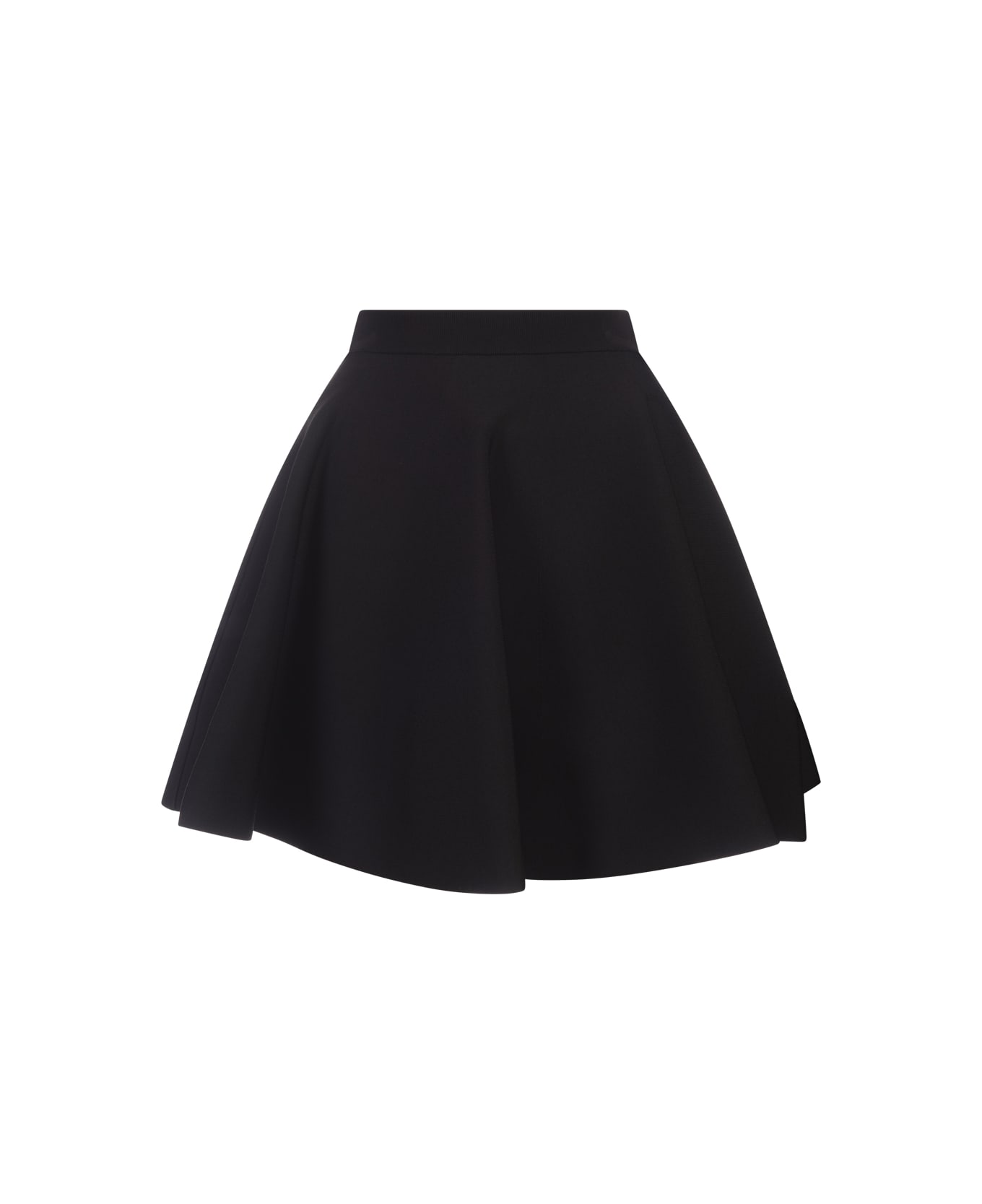 Alexander McQueen Black Short Flared Skirt | italist, ALWAYS