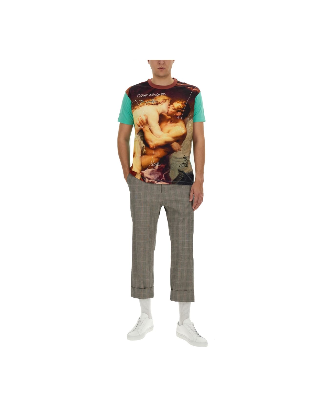 Vivienne Westwood T-shirt With Print - MULTICOLOUR シャツ