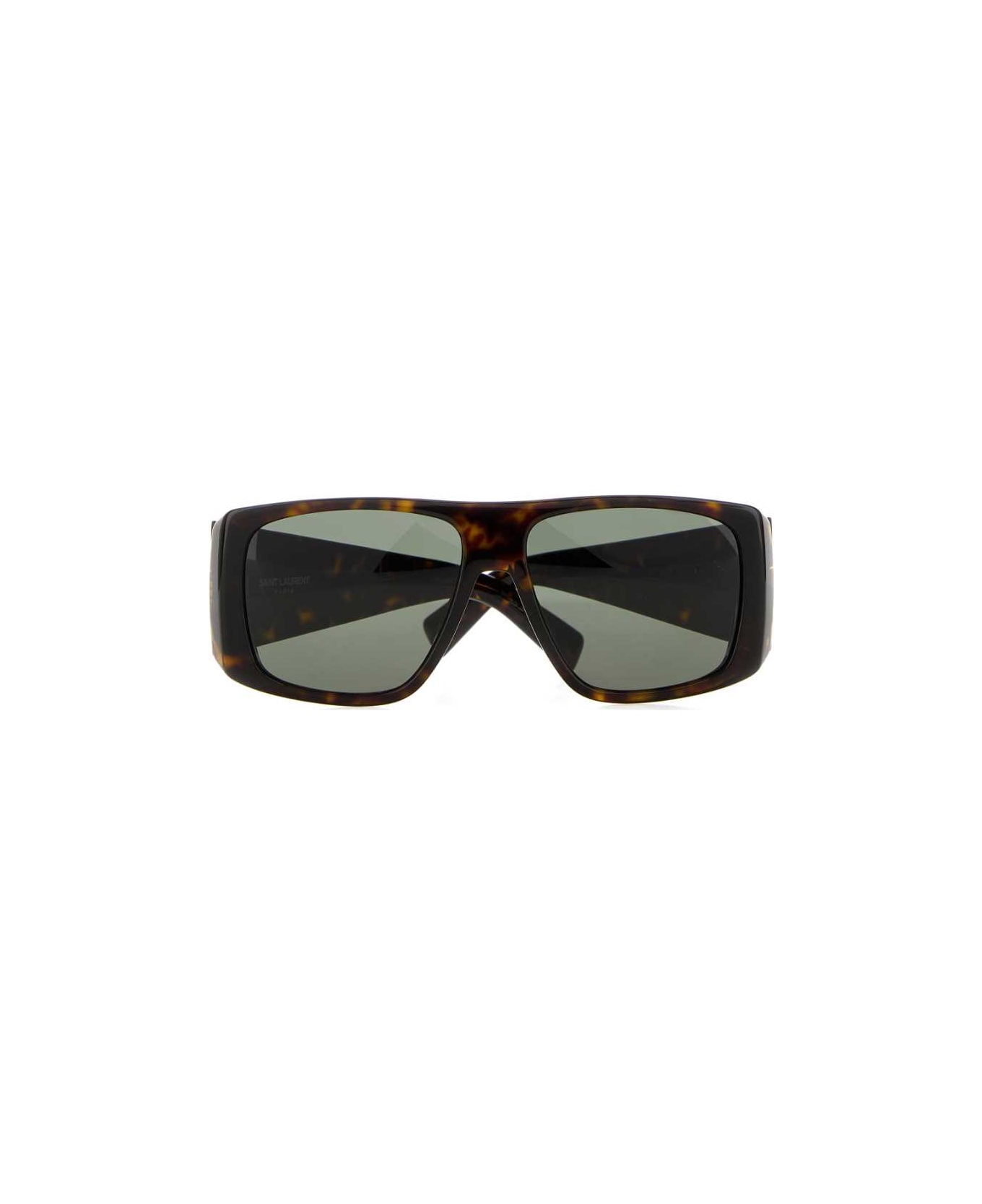 Saint Laurent Printed Acetate Sl 832 Sunglasses - DKHAVSILVERGREY