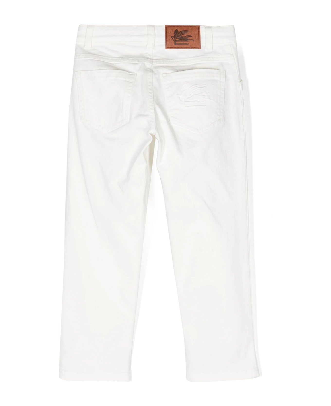 Etro Trousers White - White ボトムス