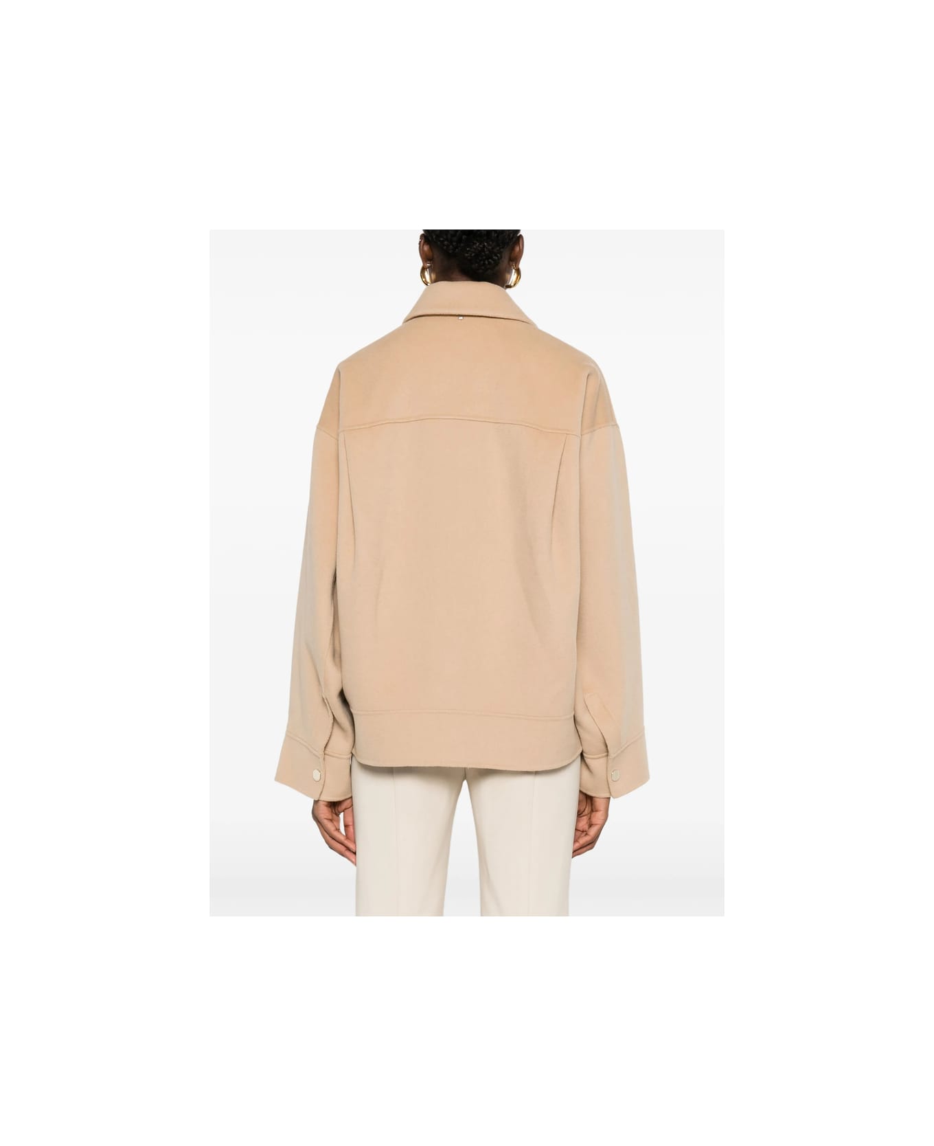 SportMax Outerwear - BROWN