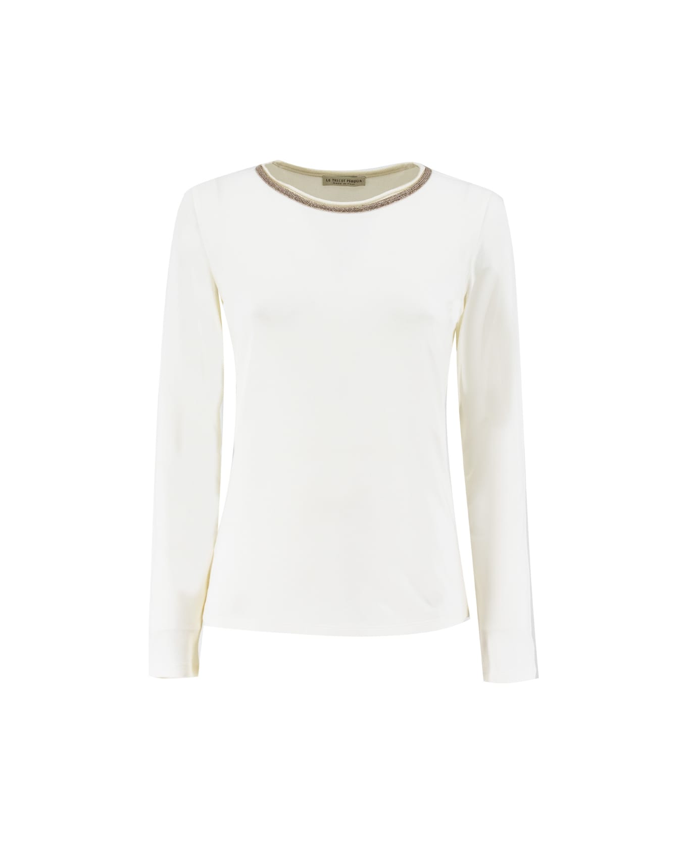 Le Tricot Perugia Sweater - OFFWHIT/OFFWHITE/BEI