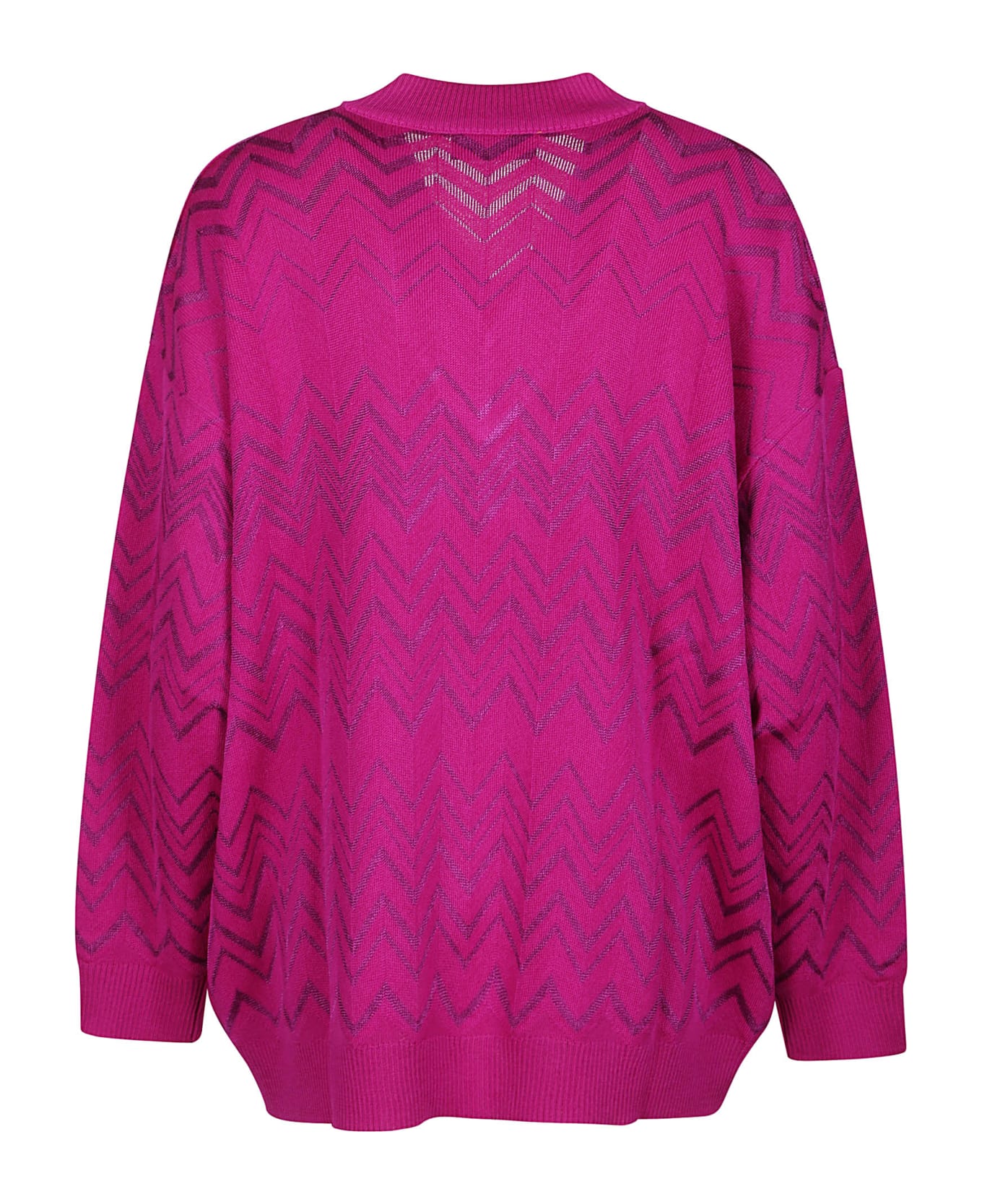 Missoni V-neck Sweater - Purple Wine ニットウェア