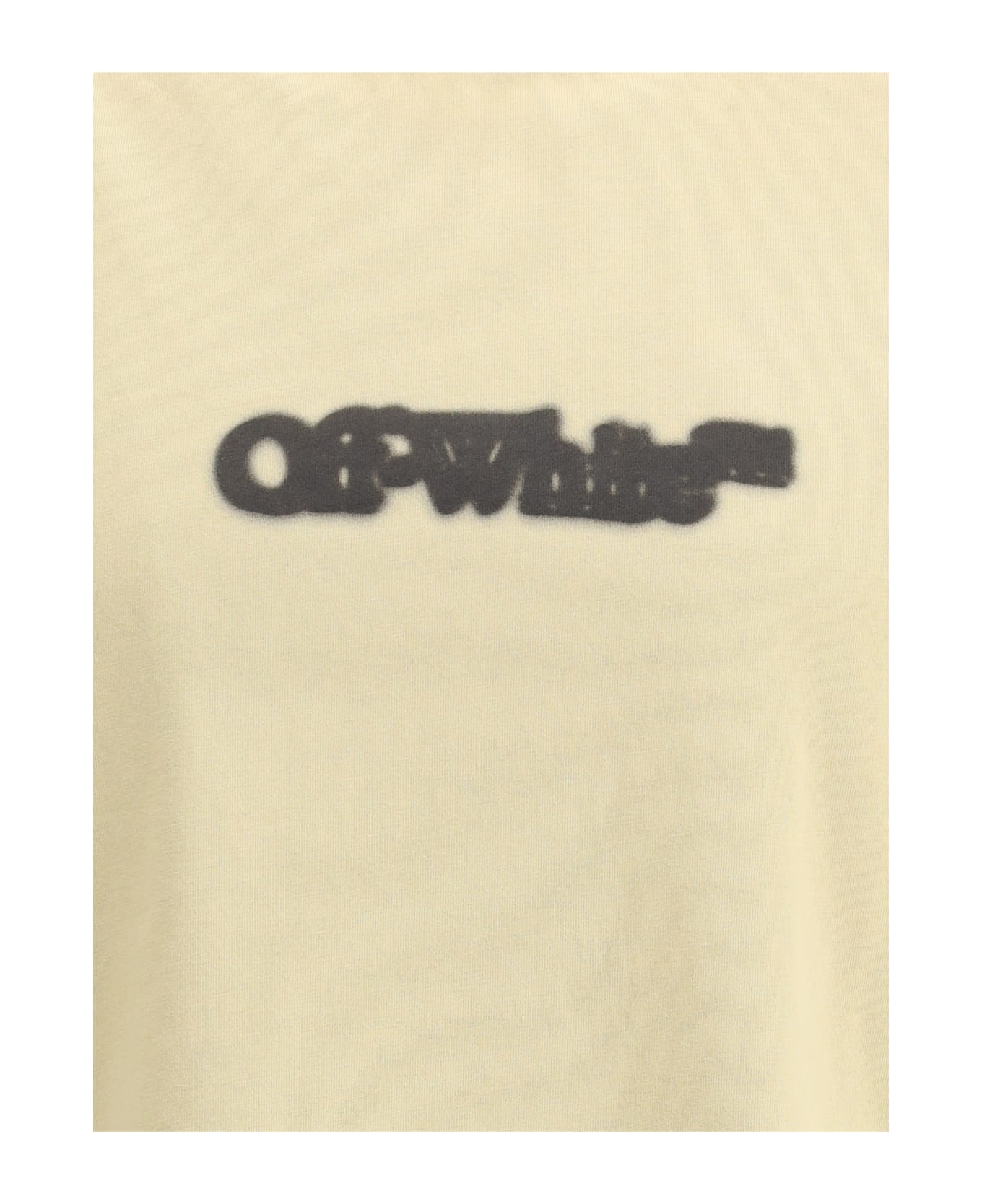 Off-White Spray Arrow T-shirt - Creme Brulee