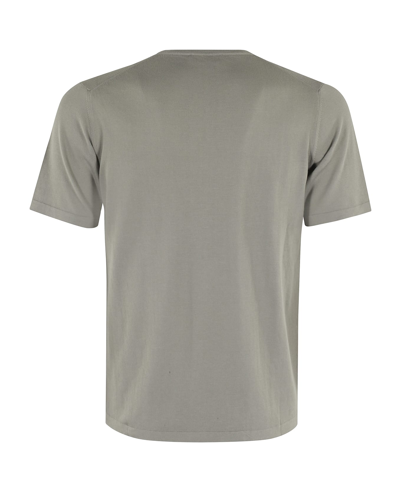 Roberto Collina Girocollo Mc Fondo Tubolare - Army