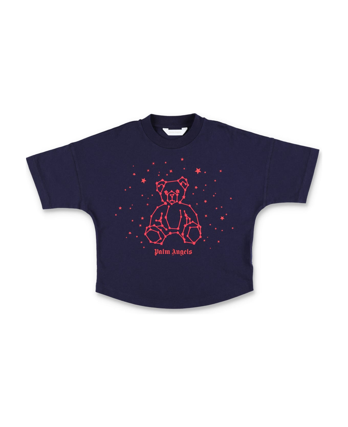 Palm Angels Astro Bear Oversize T-shirt - NAVY BLUE