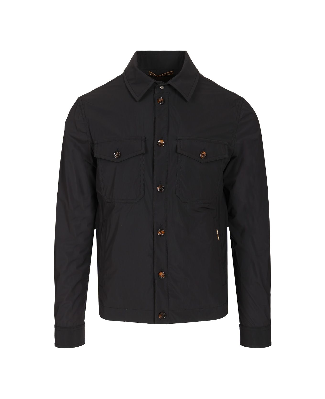 Moorer "ade-si" Overshirt - Blue