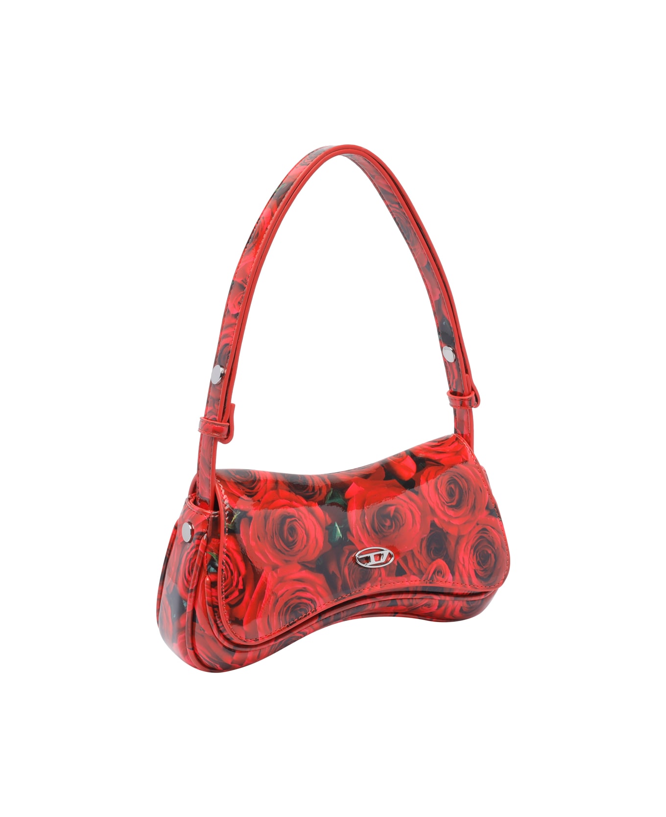 Diesel Play Clutch Bag - Red