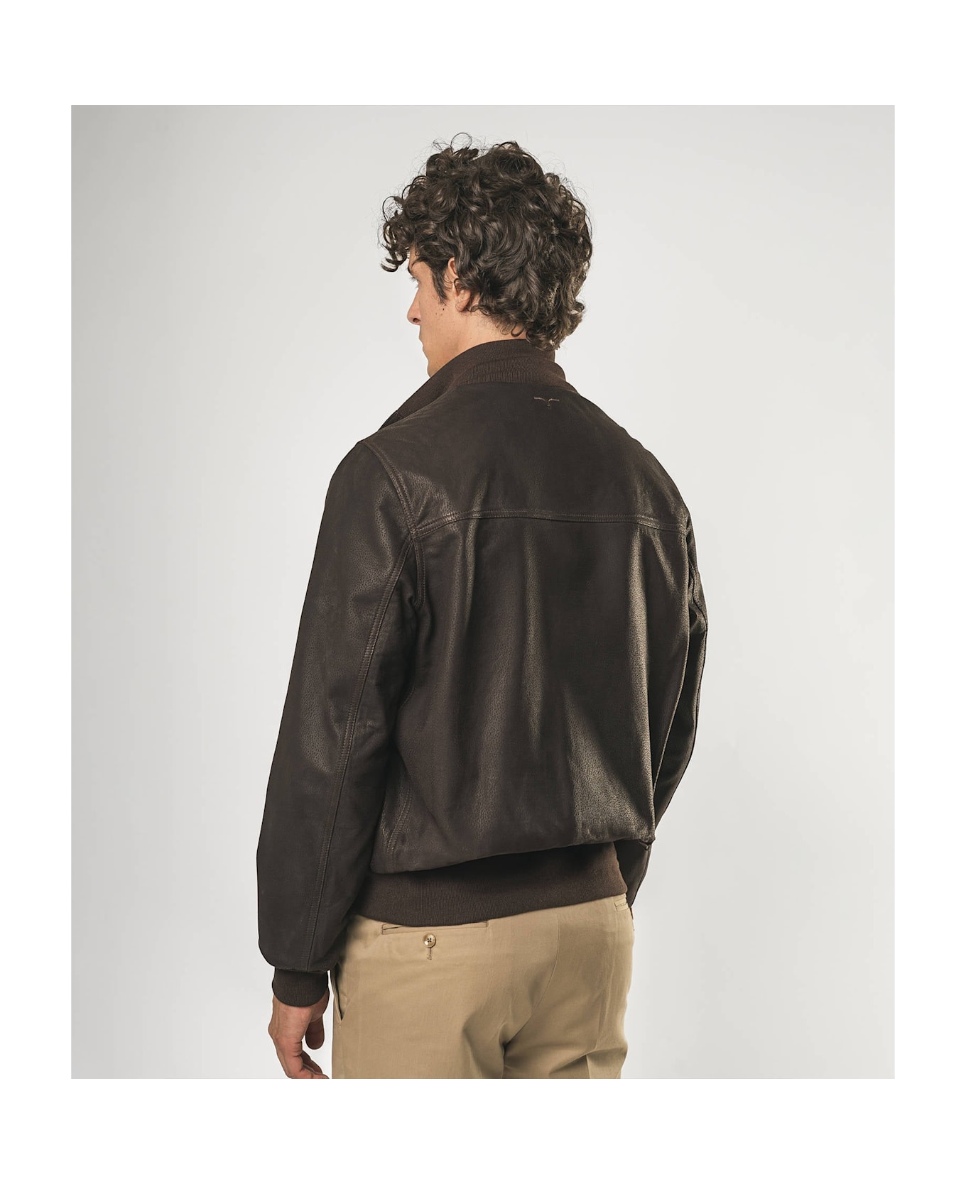 Larusmiani Newcastle Jacket Leather Jacket - Brown