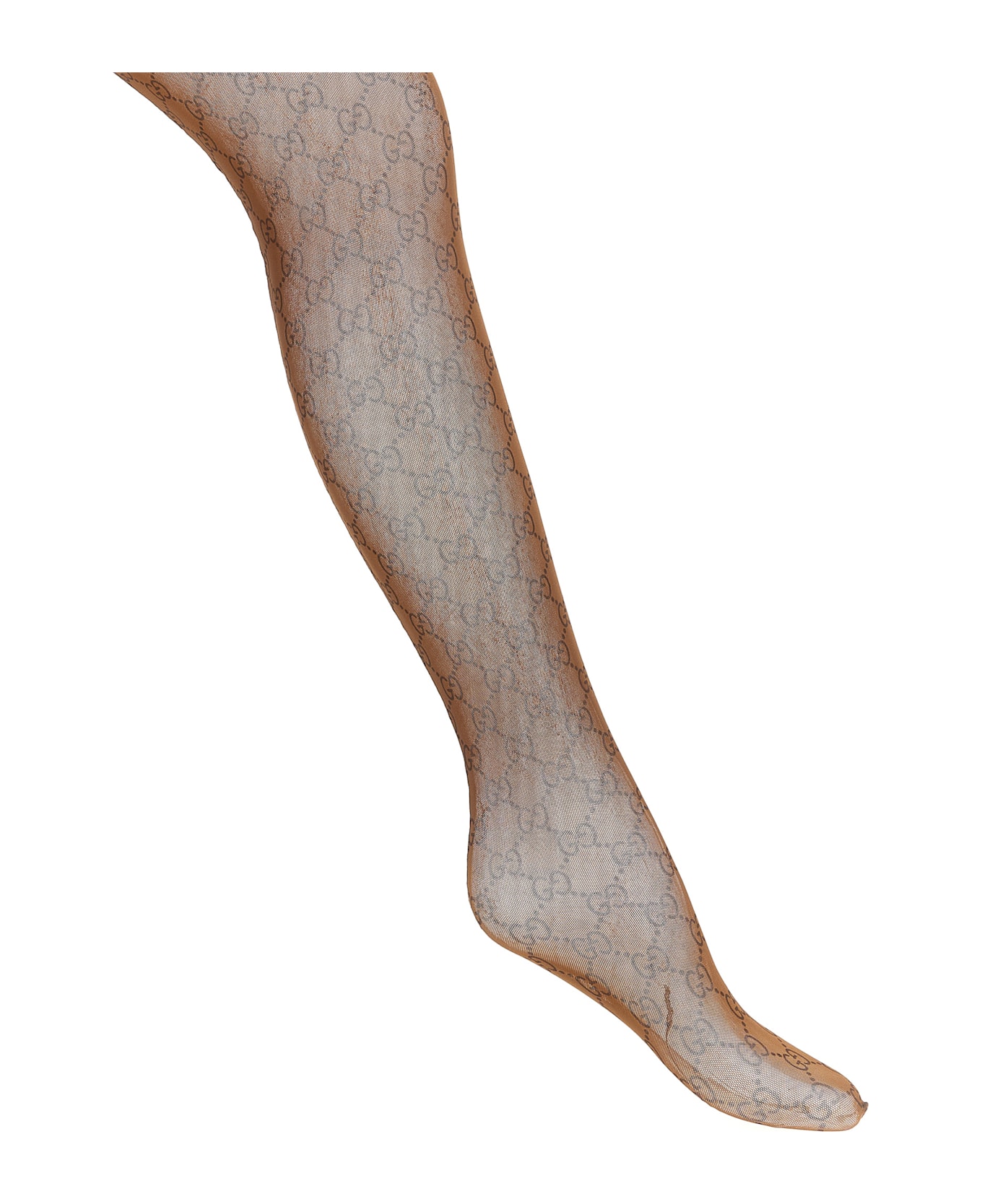 Gucci 'gg' Tights - Brown
