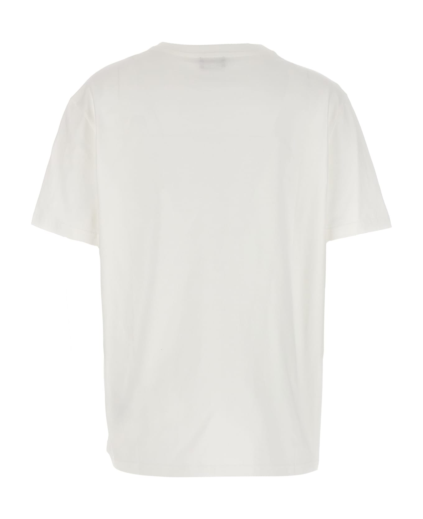 Etro Logo Embroidery T-shirt - White