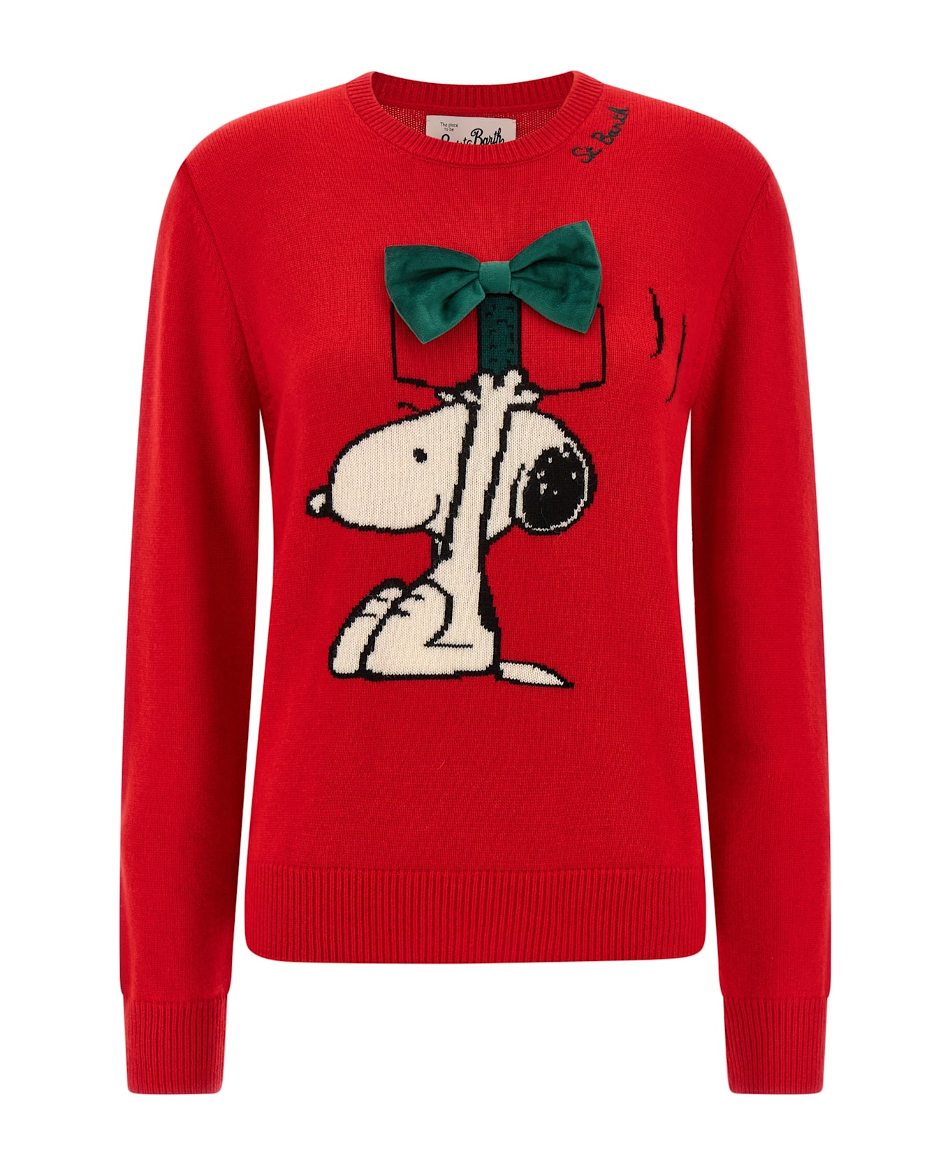 MC2 Saint Barth 
new Queen - Snoopy Peanuts 
 Sweater Limited Ed. - Red