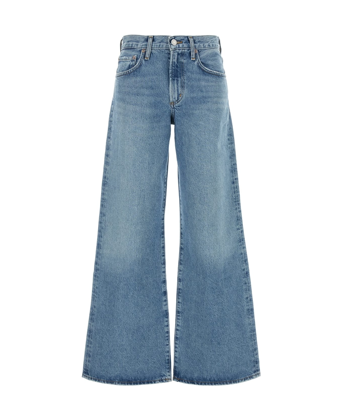 AGOLDE Denim Clads Wide-leg Jeans - SIGNAL