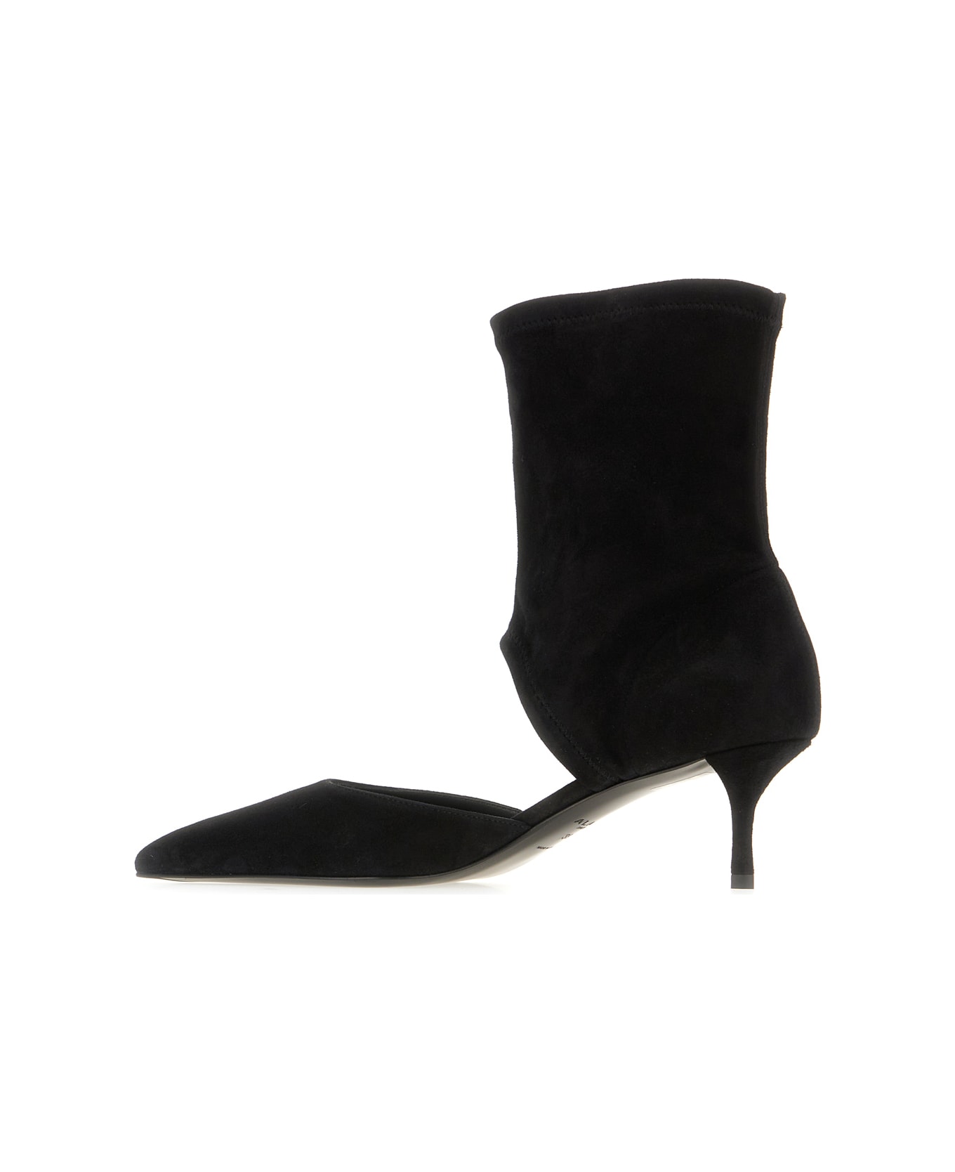 Alaia Black Suede Boots - NOIR
