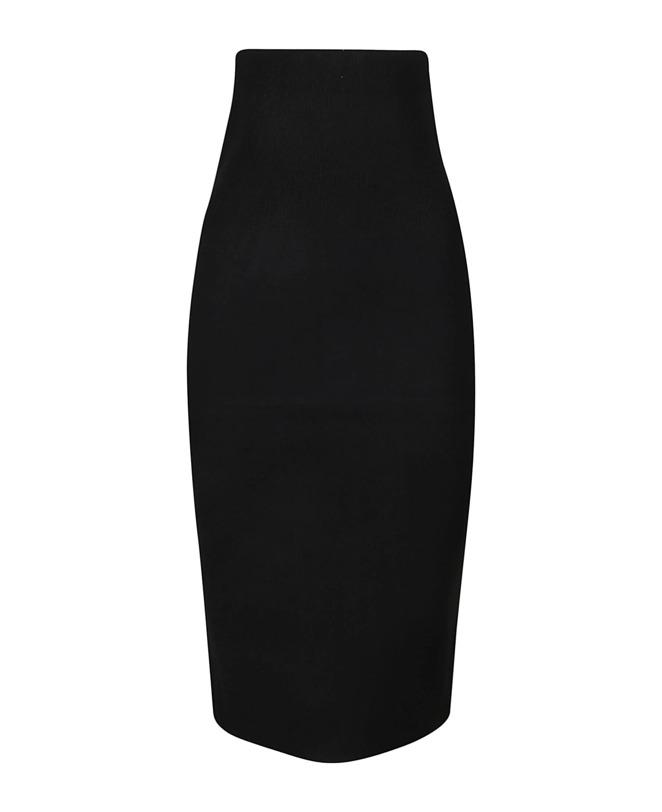 Victoria Beckham Fitted Skirt - Black ワンピース＆ドレス