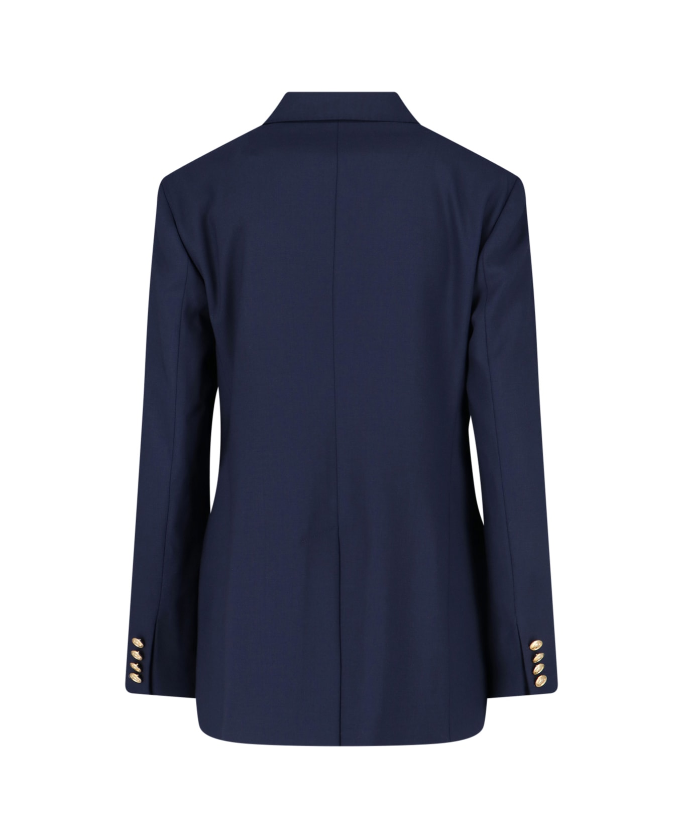 Polo Ralph Lauren Double-breasted Wool Blazer - Blue