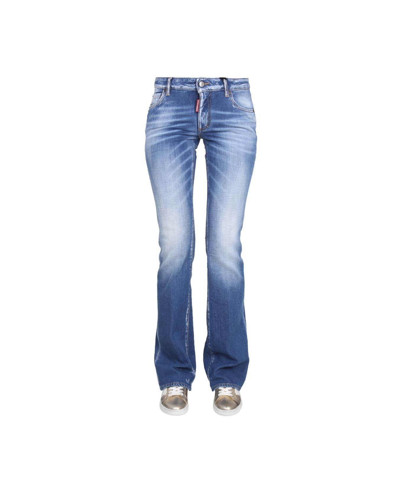 Dsquared2 Jeans Wide Leg - BLUE