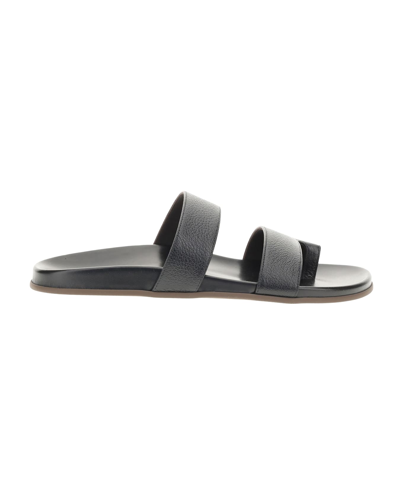 The Row Hugh Sandals - BLK BLACK