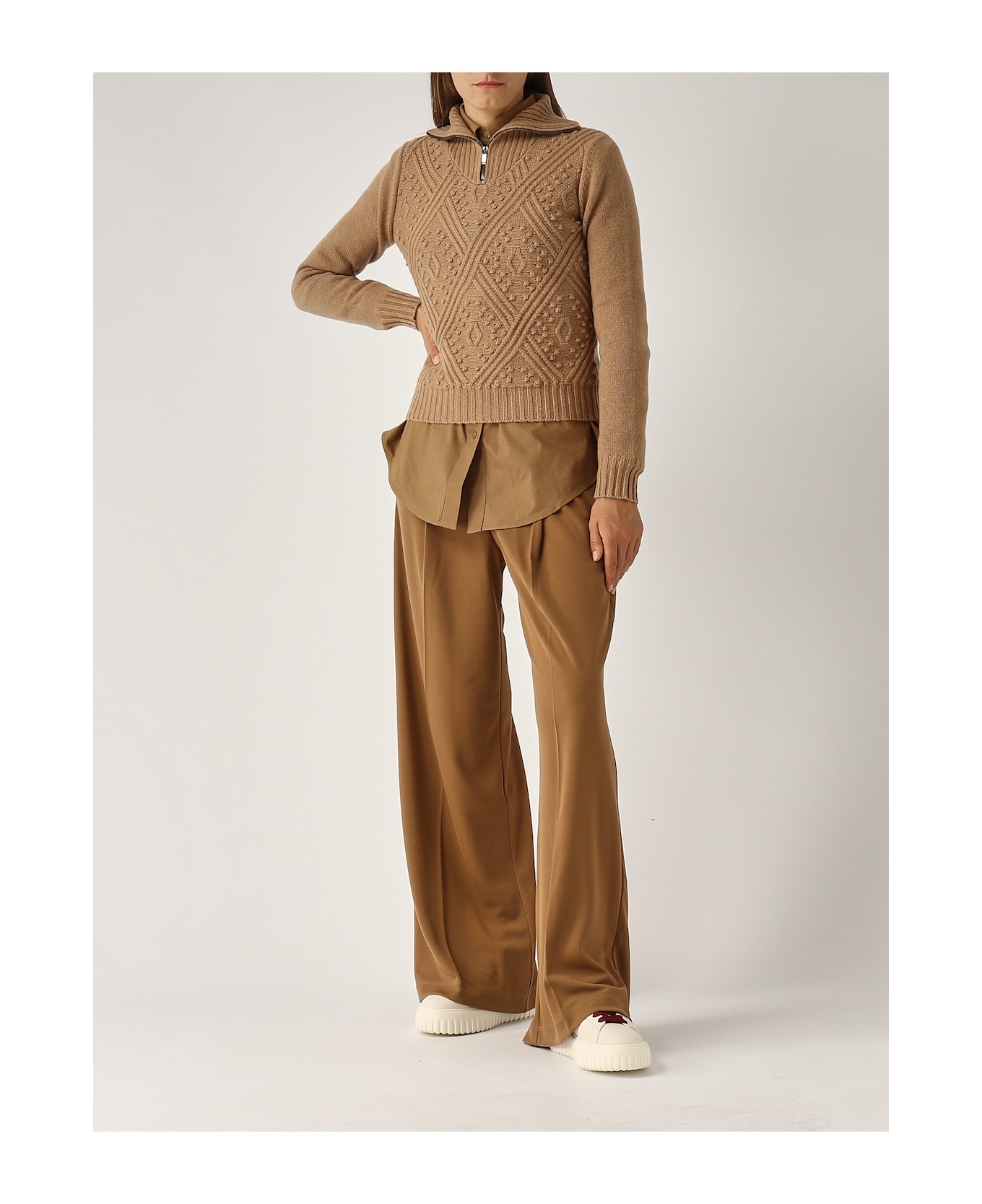 Max Mara Studio Etra Sweater - CAMMELLO