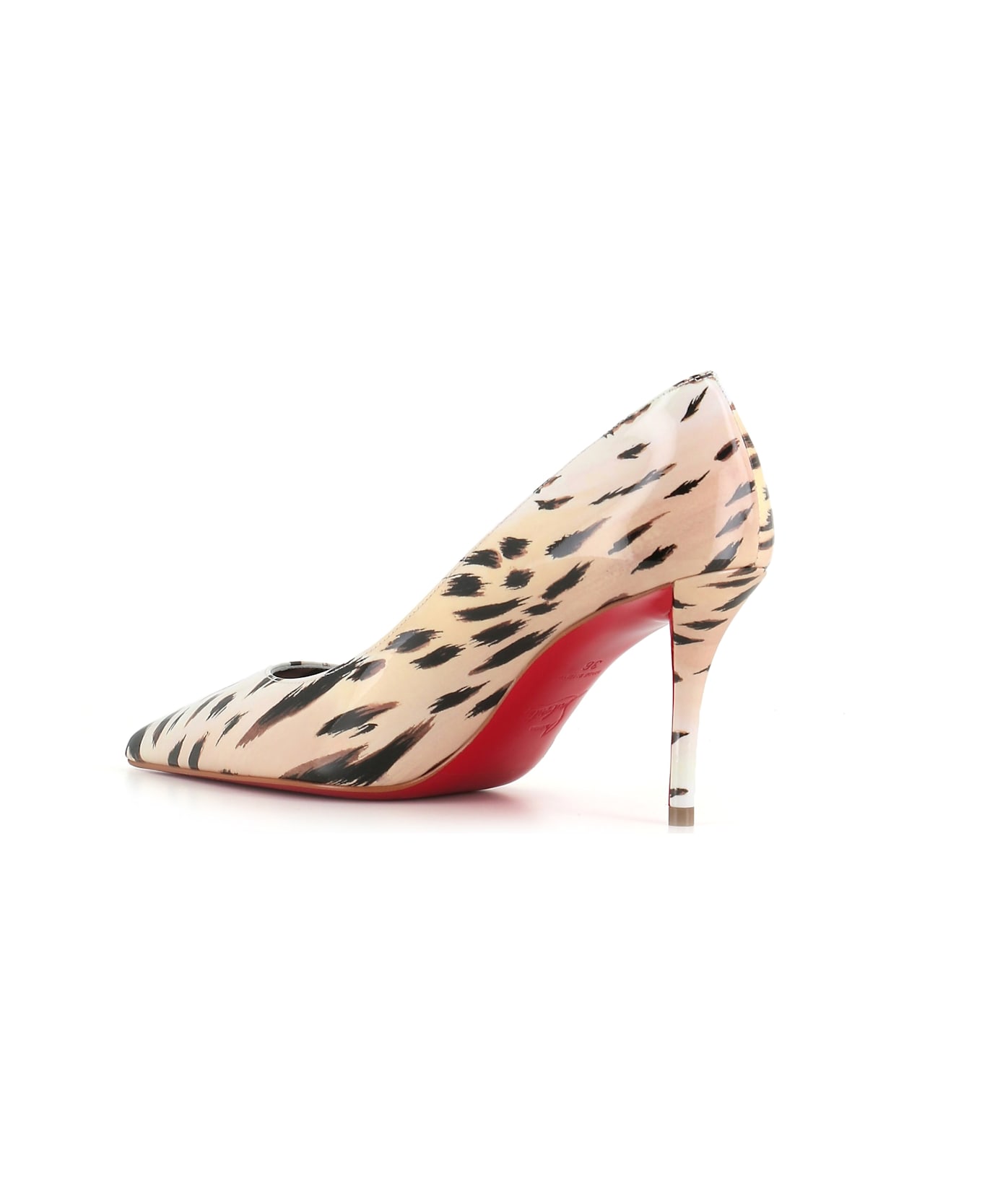 Christian Louboutin Décolletè Miss Z 80 - Leopard