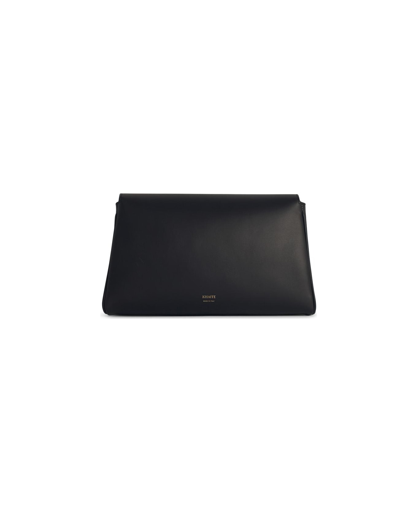 Khaite 
cate
 Black Leather Crossbody Bag - Black