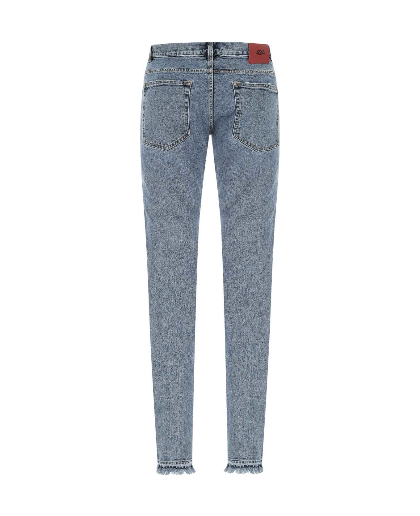 FourTwoFour on Fairfax Stretch Denim Jeans - 89