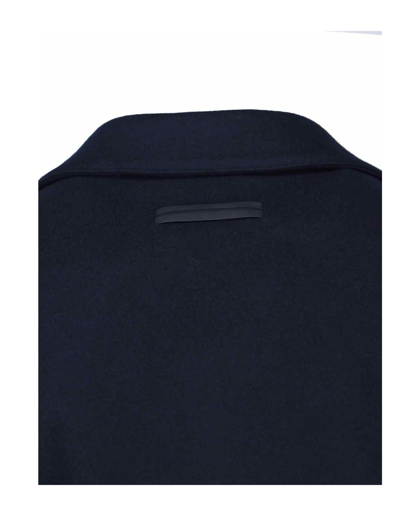 Zegna Wool And Cashmere Blend Shirt Jacket - BLUE