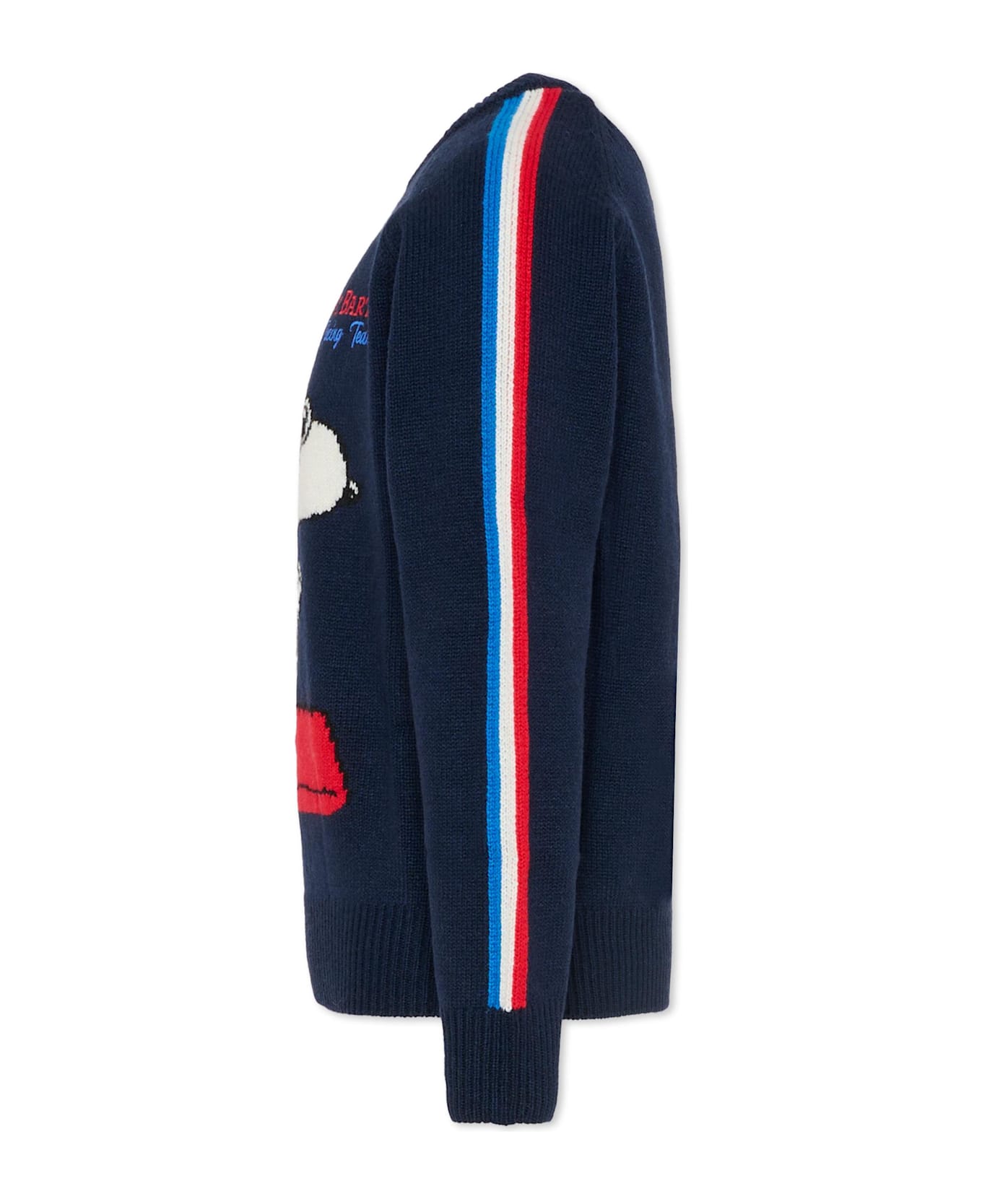 MC2 Saint Barth Blue Sweater For Boy With Snoopy - Blue