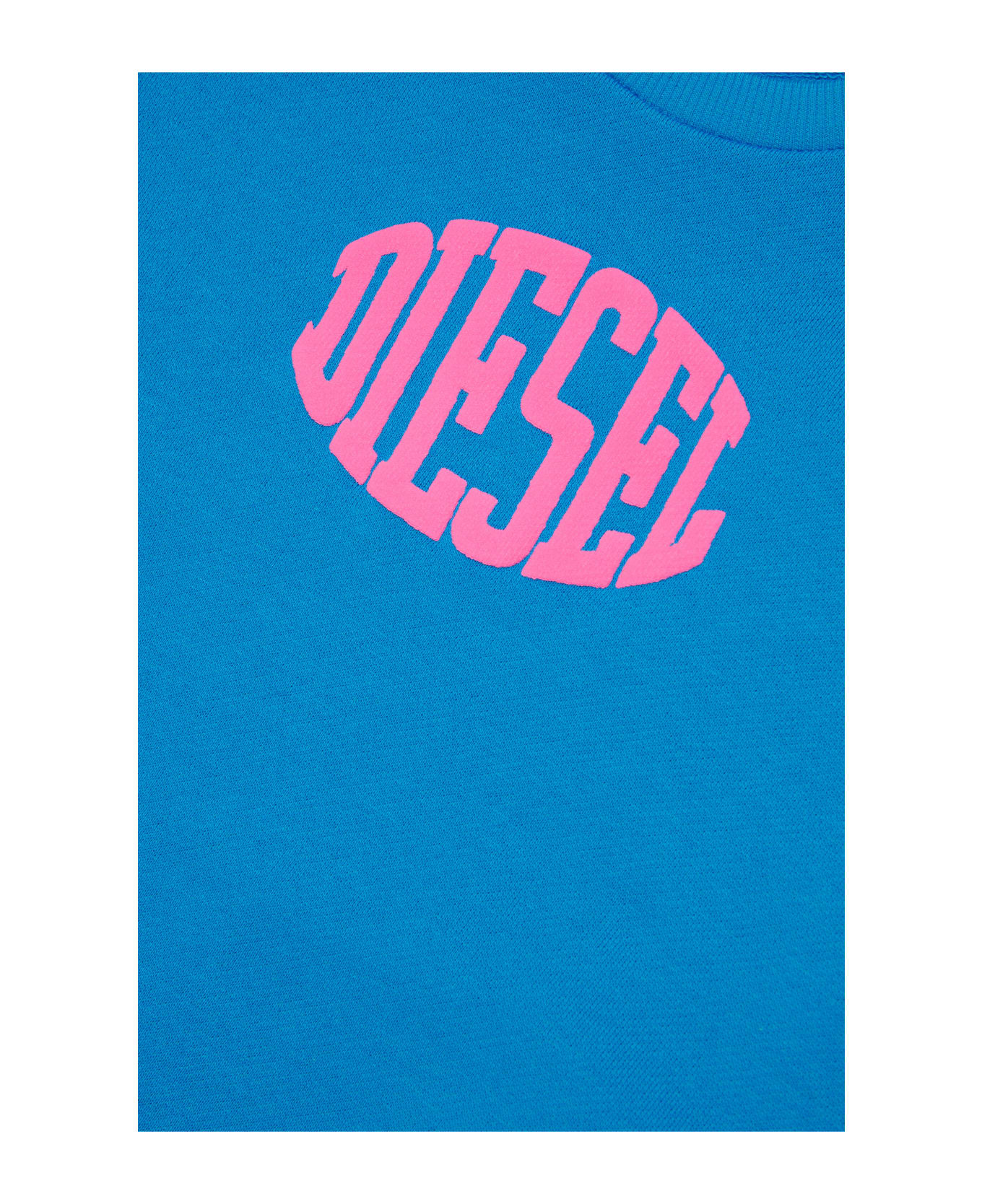 Diesel Siwi Sweat-shirt Diesel Crew-neck Sweatshirt With Puffy Print
