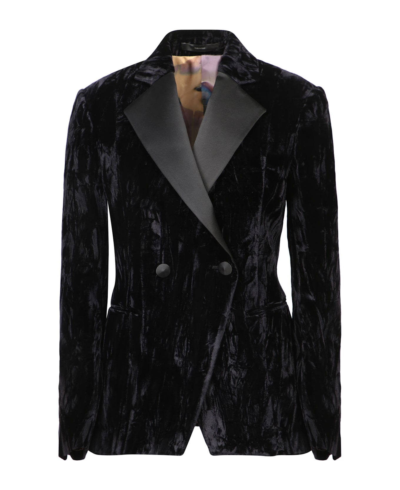 Paul Smith Double-breast Velvet Dinner Jacket - Purple