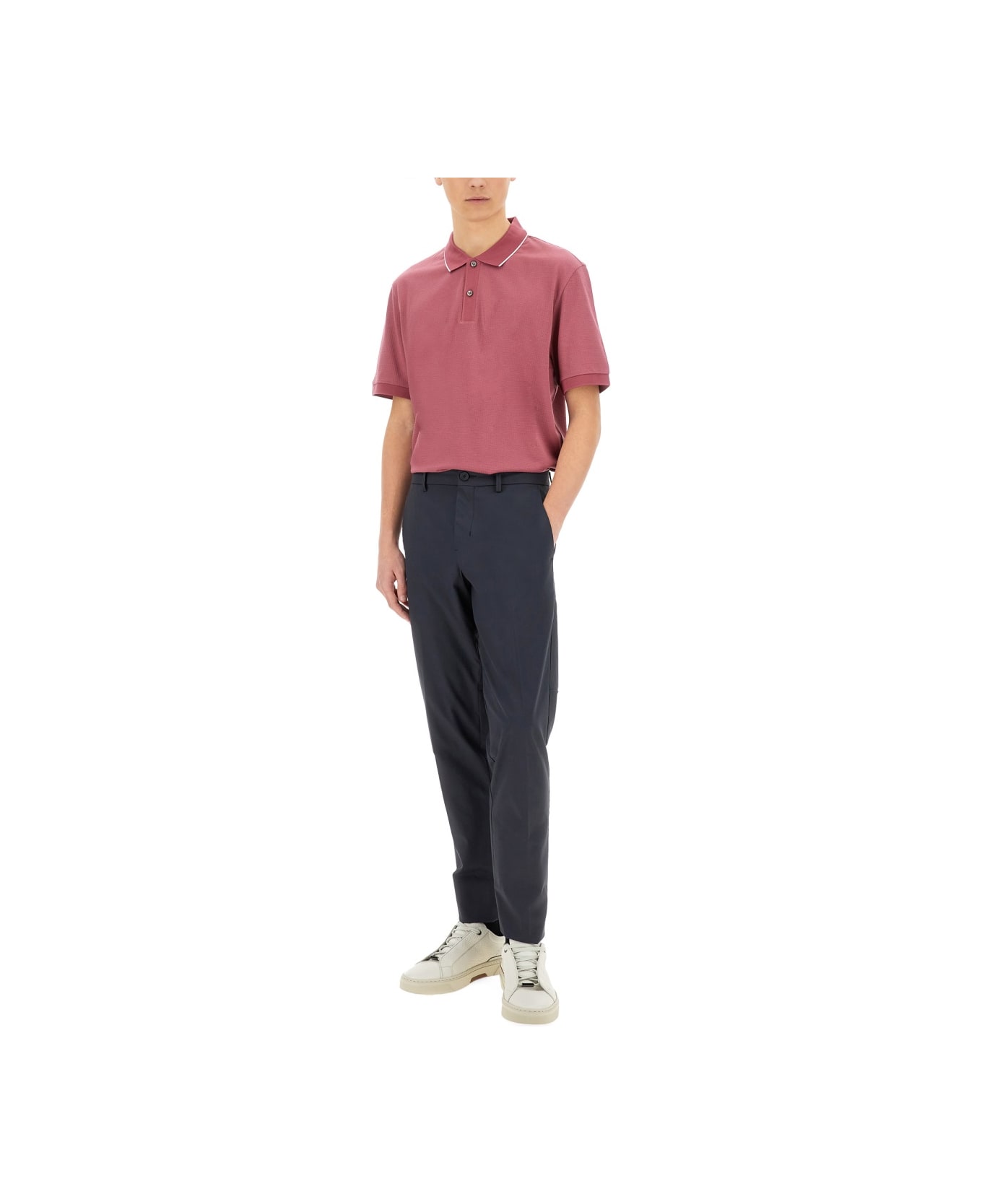Hugo Boss Polo Shirt "l-perry 57" - PINK