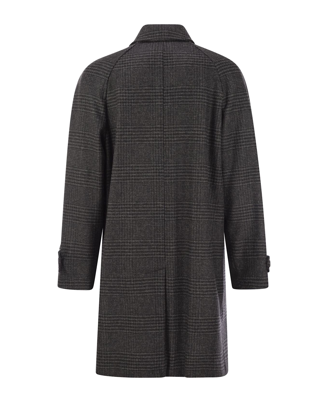 Paltò Marcello - Wool Coat - Black/grey