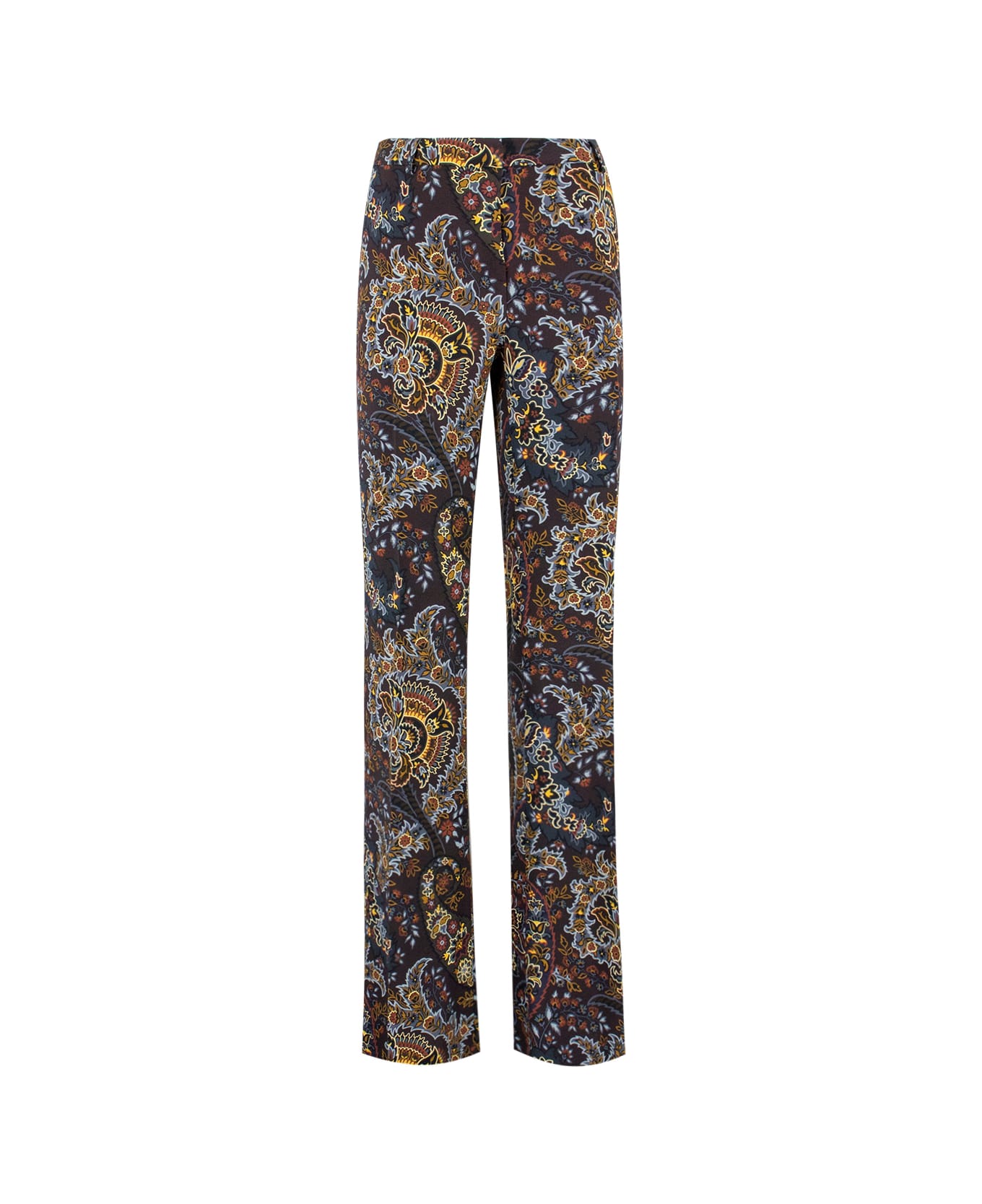 Etro Floreal Paisley Flared Trousers - X0810