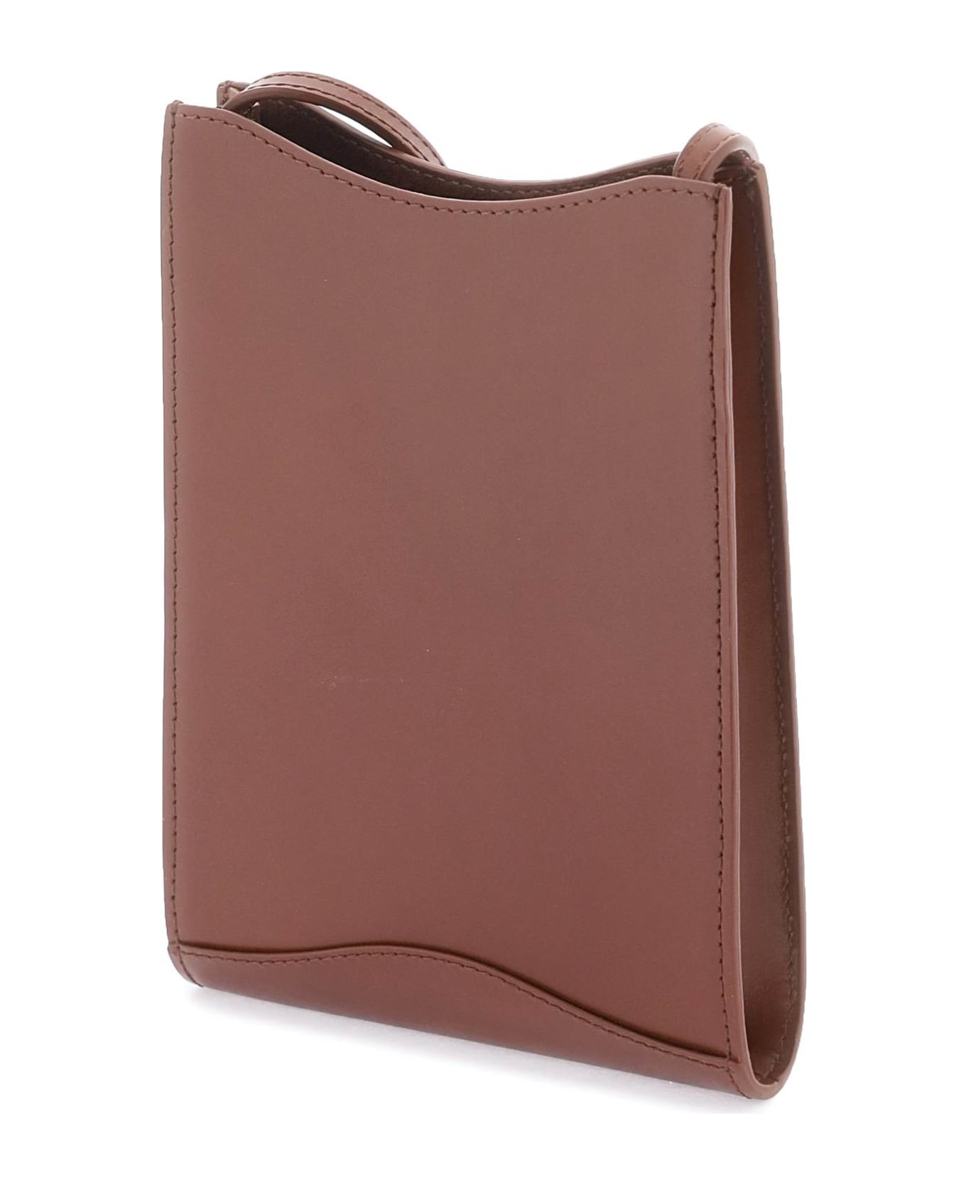 A.P.C. Jamie Neck Pouch - NOISETTE ショルダーバッグ