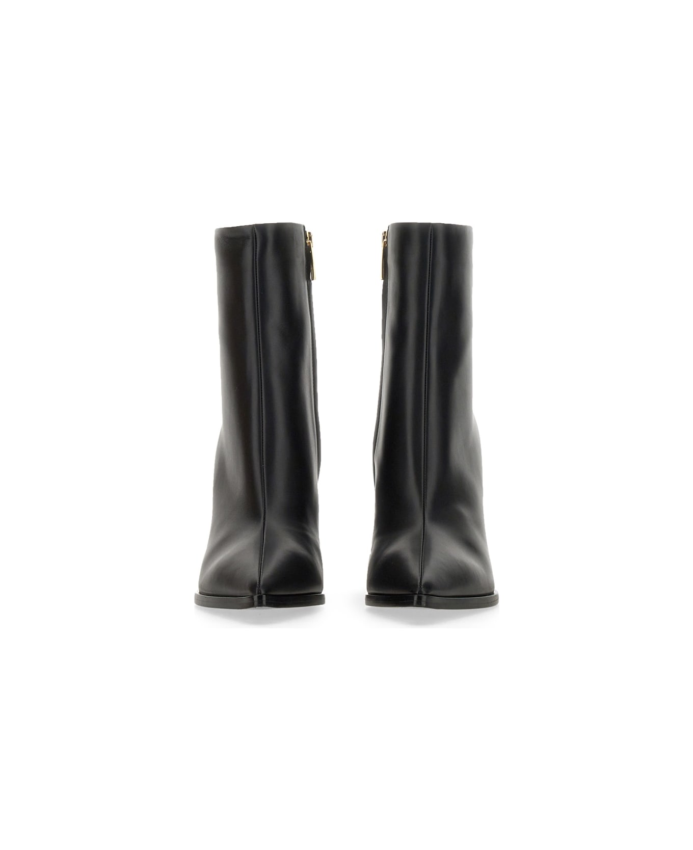 Gianvito Rossi Leather Boot - BLACK