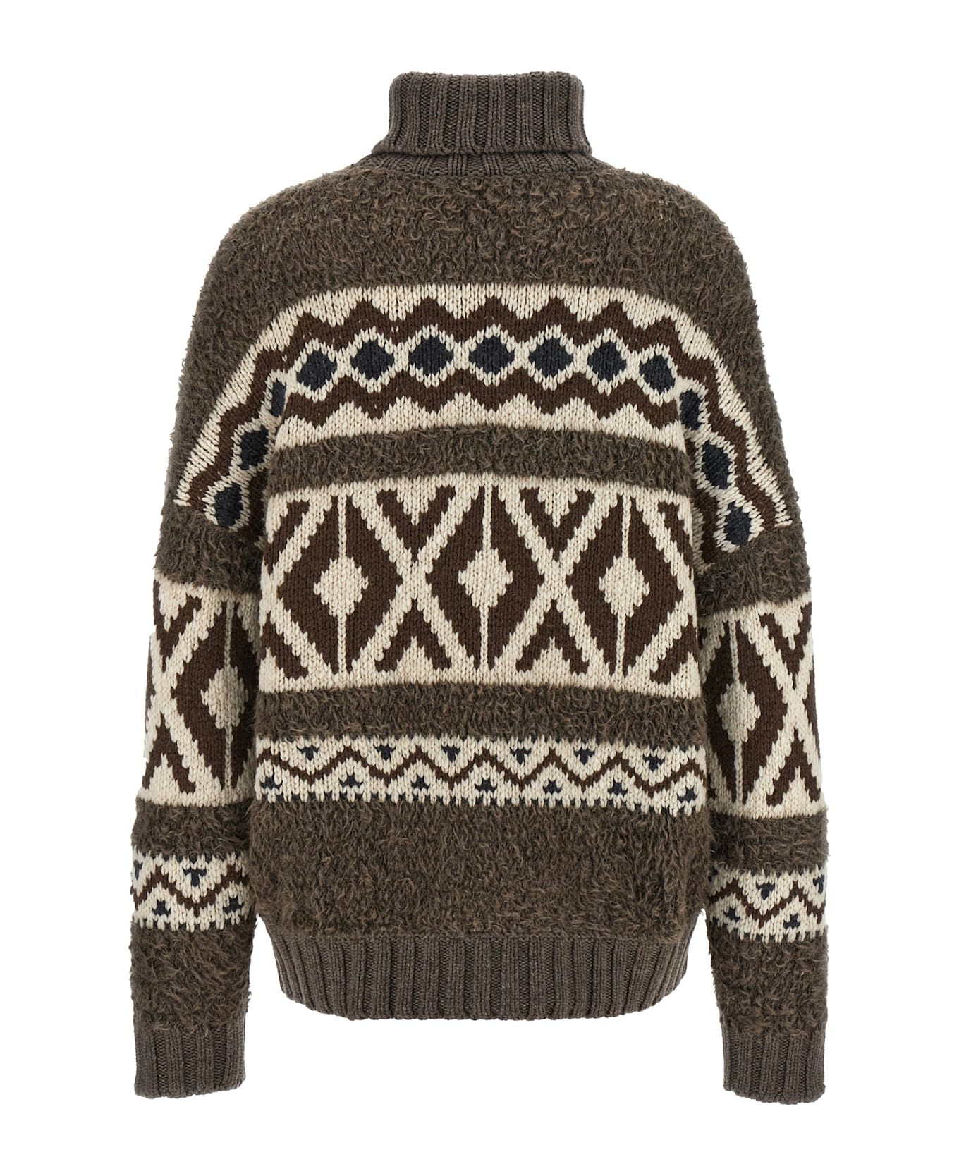 Brunello Cucinelli Jacquard Sweater - Multicolor