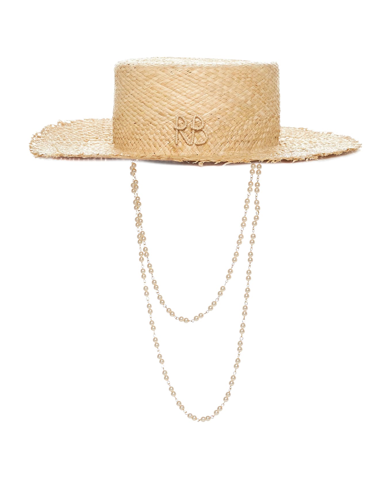 Ruslan Baginskiy Hat - Natural straw 帽子