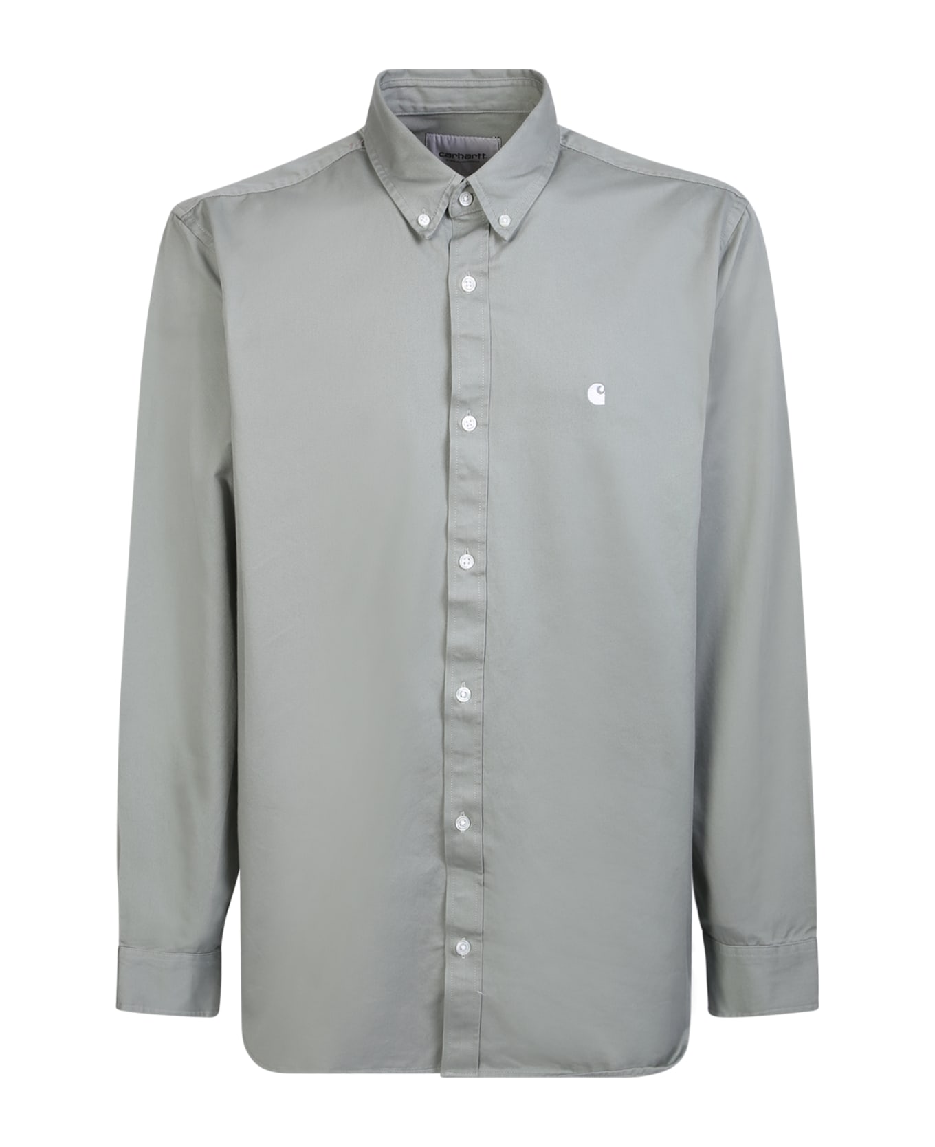 Carhartt Madison Shirt Pink Sage Green - Green
