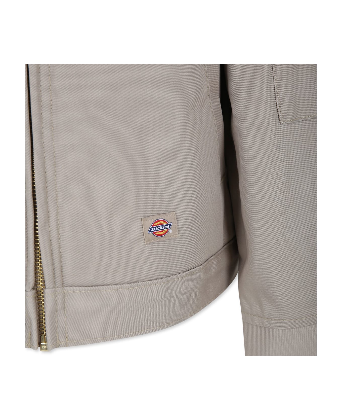 Dickies Beige Trousers For Boy With Logo - Beige