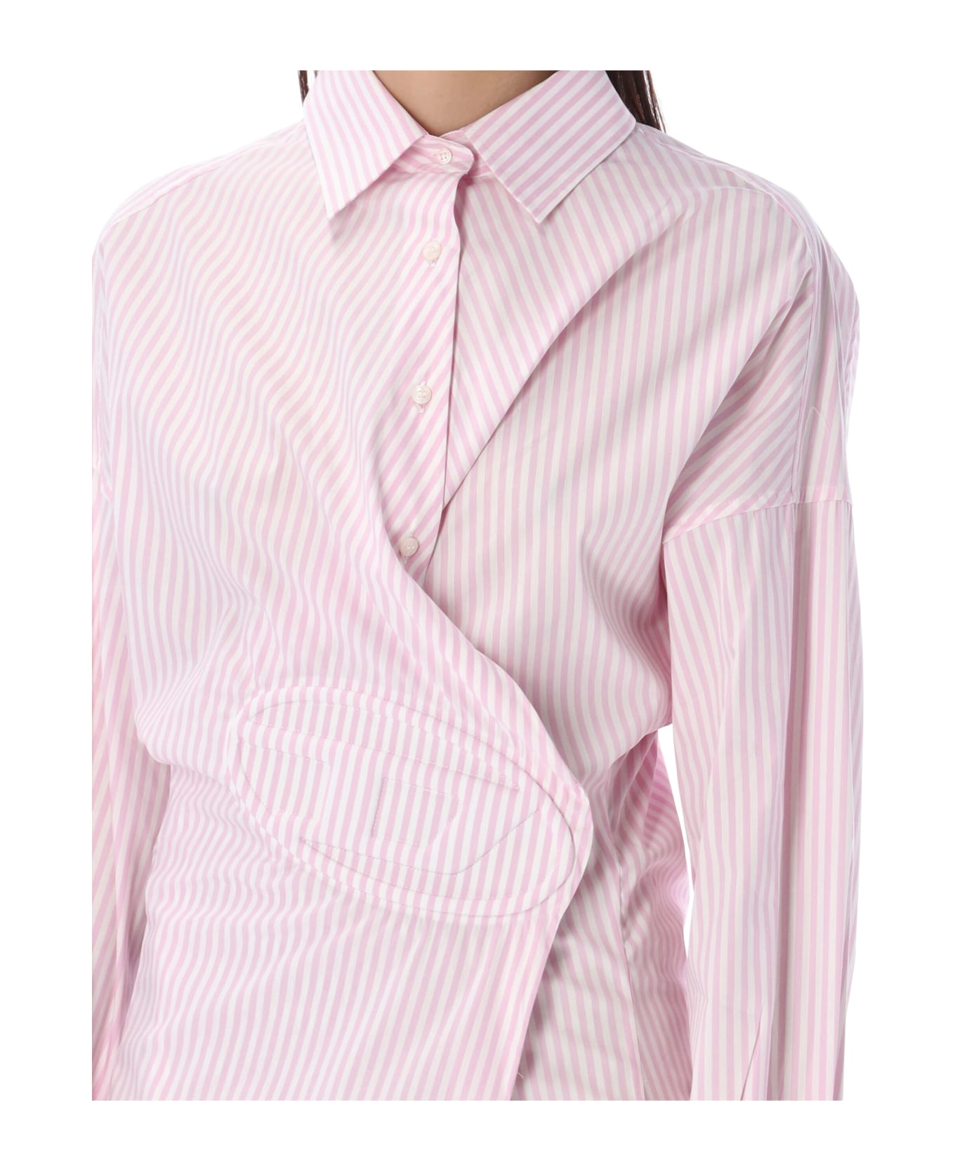 Diesel D-sizen Shirt Dress - ROSE STIPE