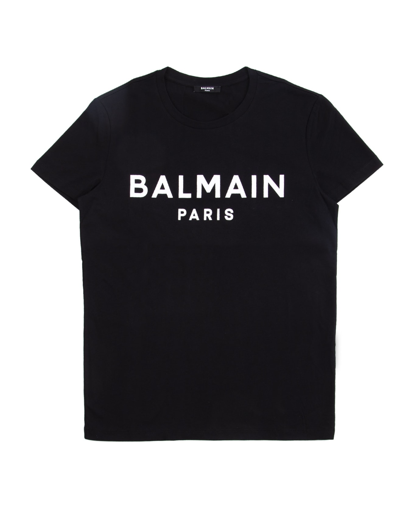 Balmain Cotton T-shirt - Black シャツ