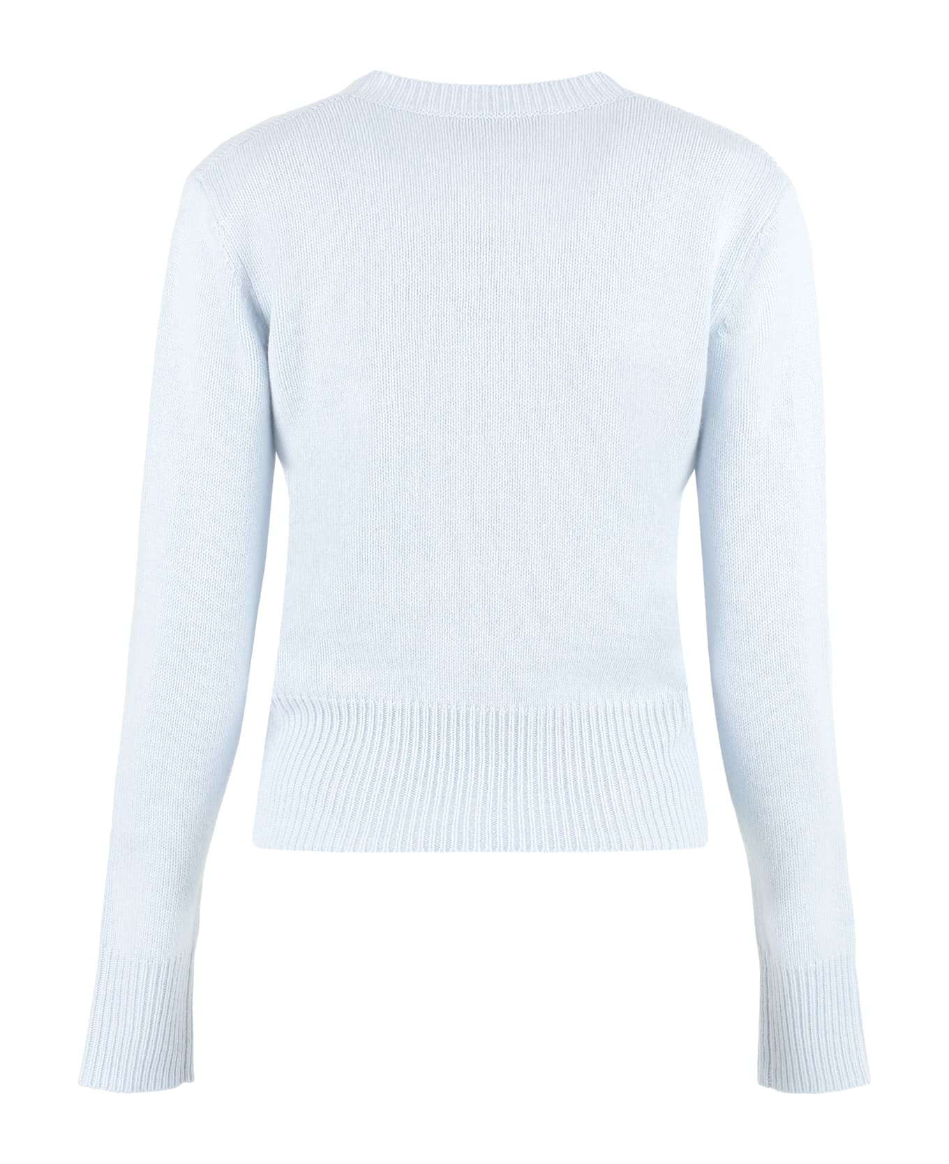 Max Mara Studio Cashmere V-neck Sweater - Light Blue