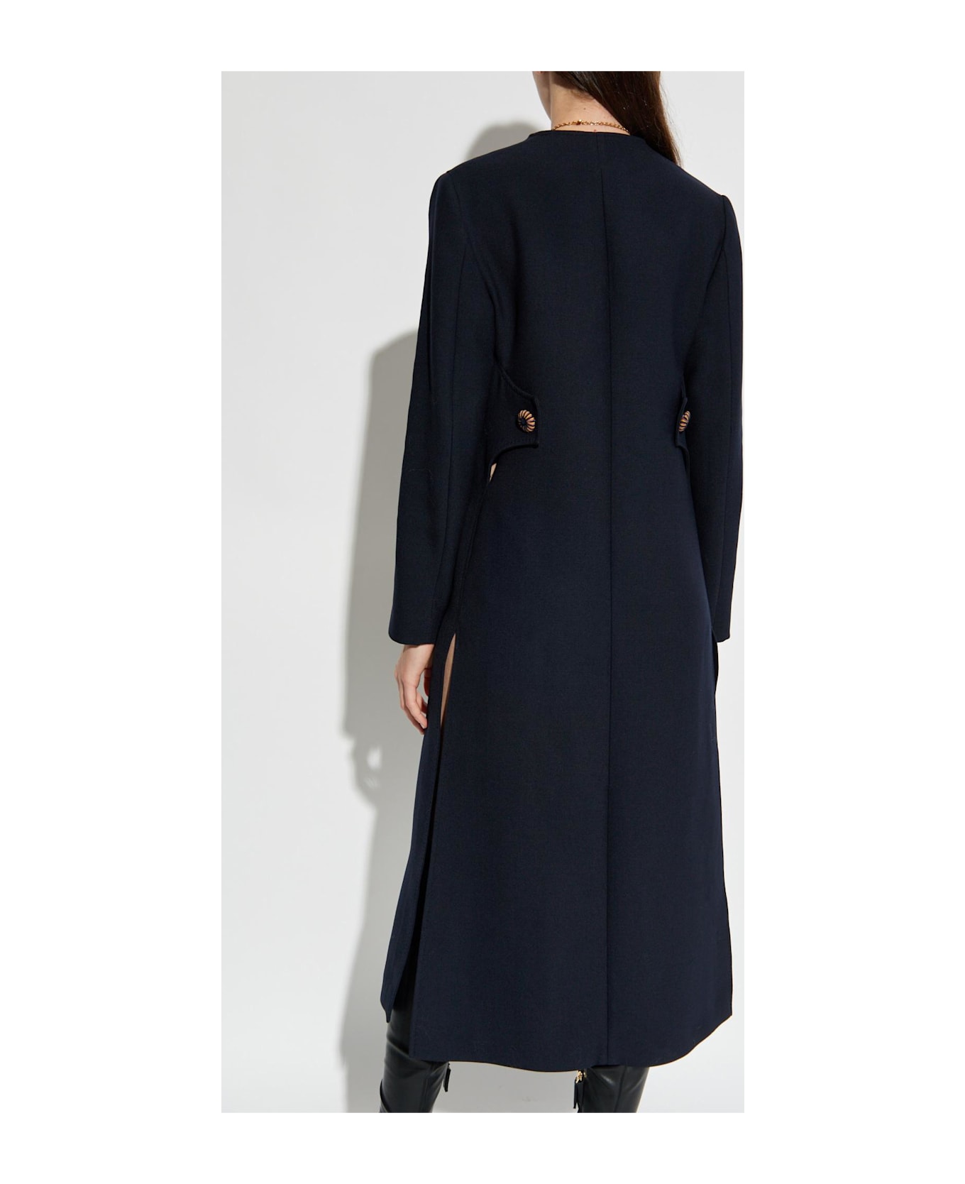 Etro Double-vented Coat - BLACK