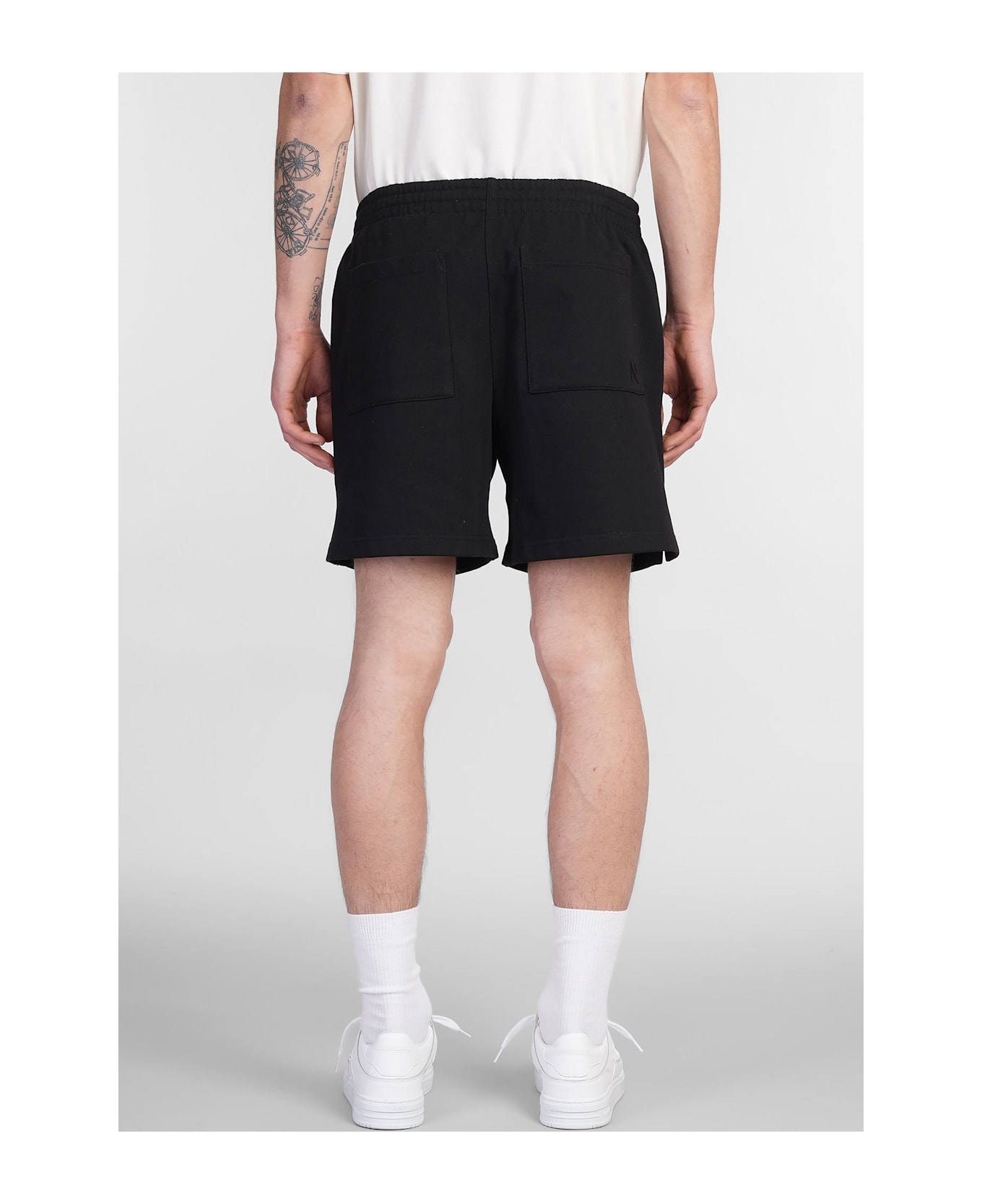 REPRESENT Shorts In Black Cotton - black