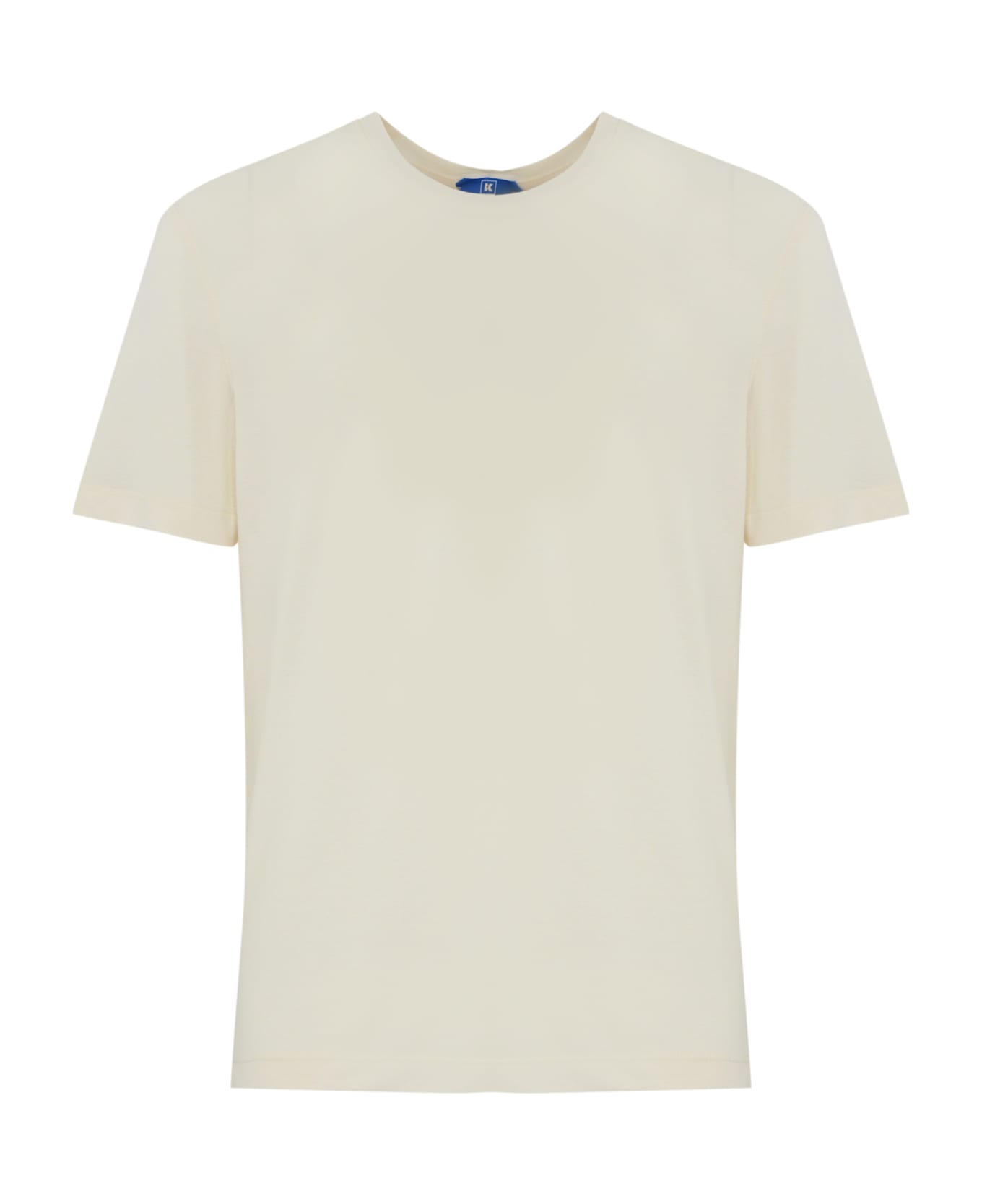Kired Cotton Jersey T-shirt - BIANCO LATTE